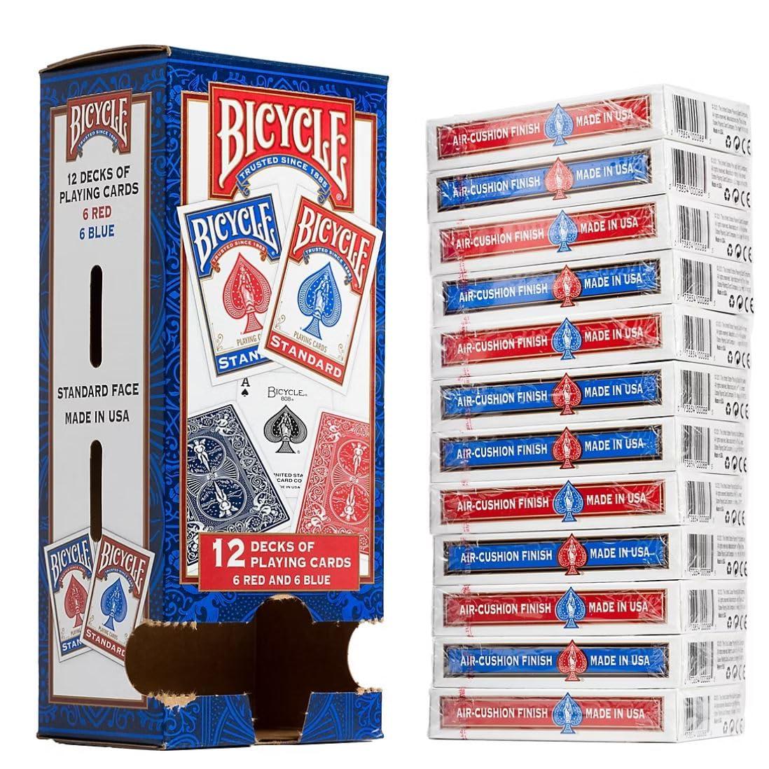 Bicycle Standard Playing Cards, Poker Size, 12 Pack - Image 3