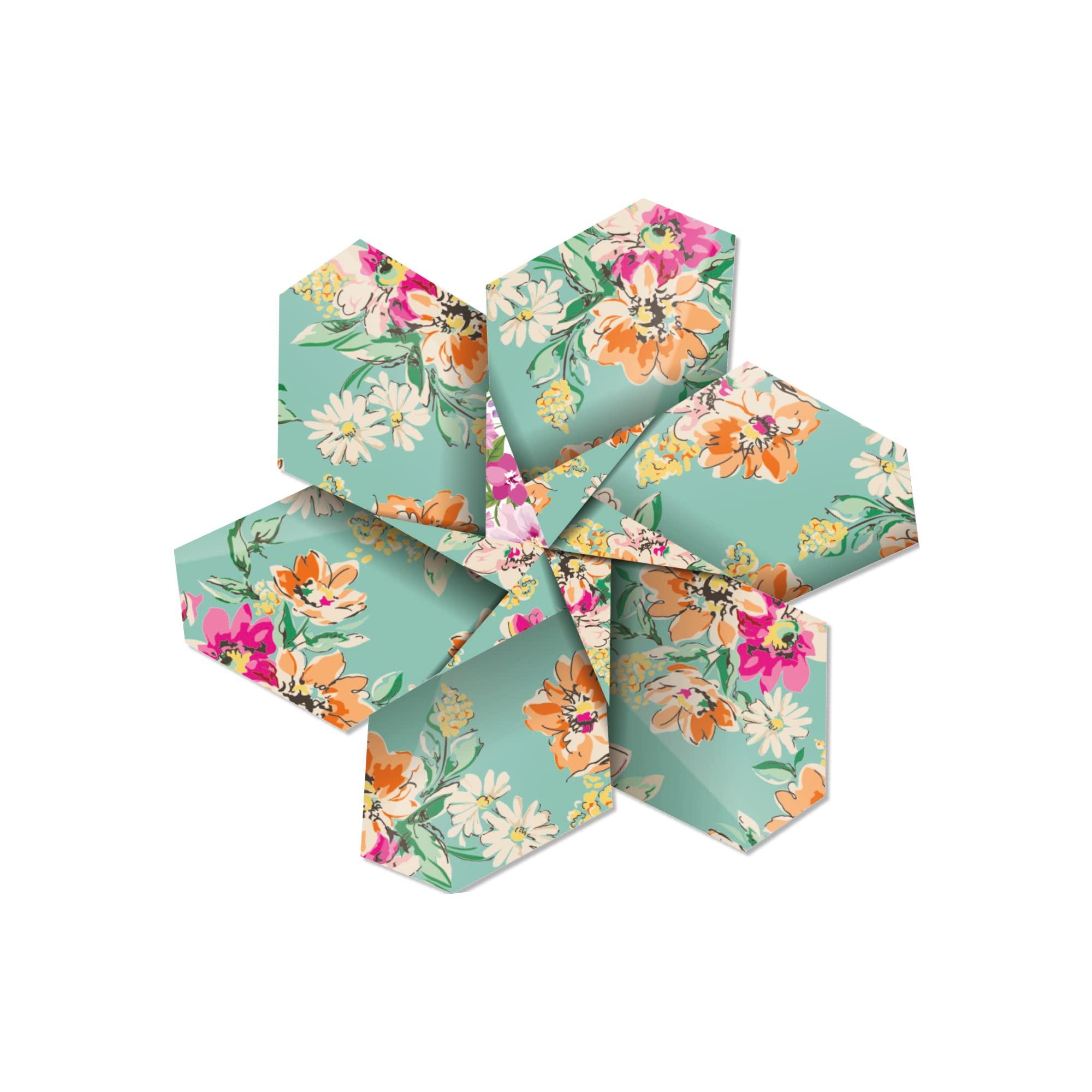 Origami Paper 500 sheets Flower Patterns 6" (15 cm): Tuttle Origami Paper: Double-Sided Origami Sheets Printed with 12 Different Patterns (Instructions for 6 Projects Included) - Image 17