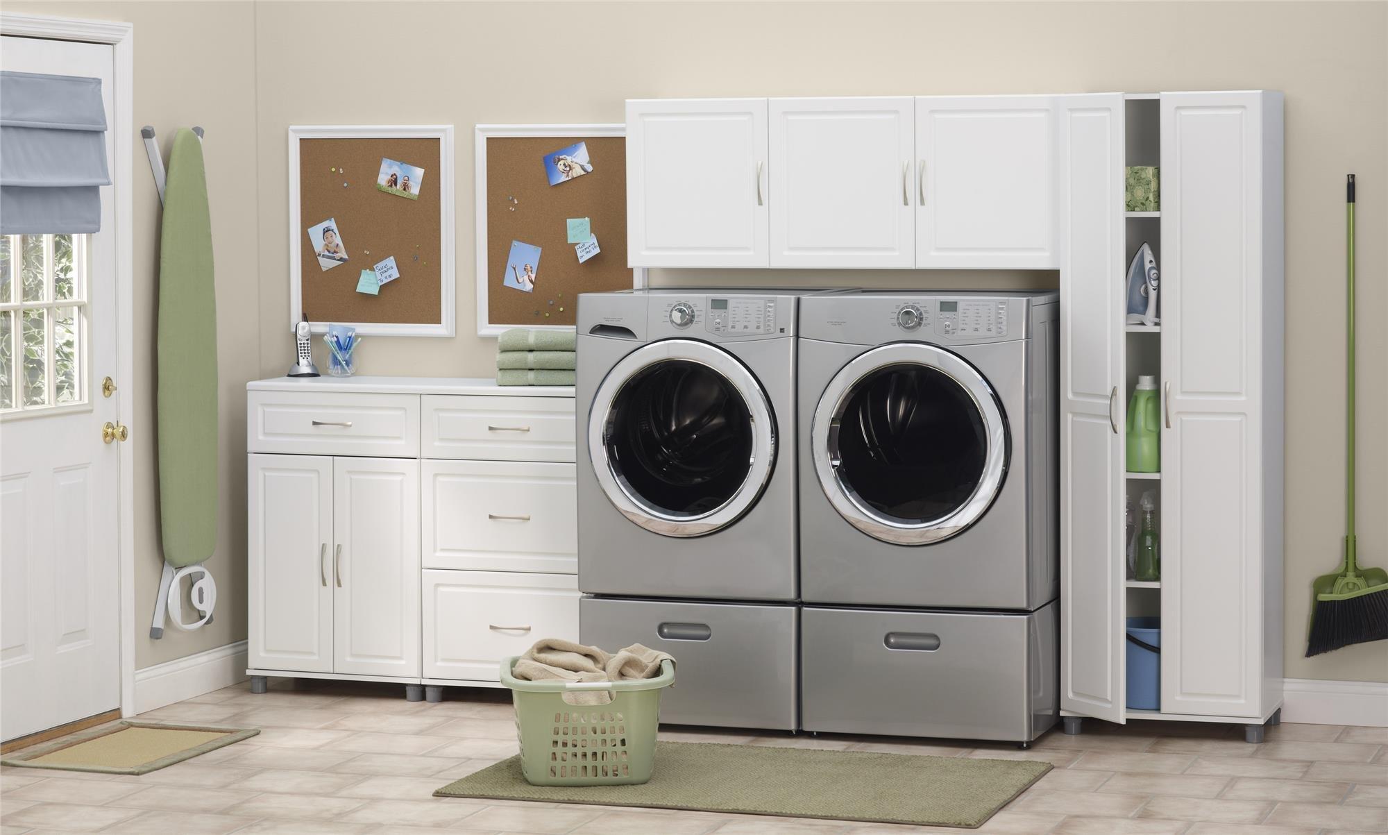 SystemBuild Evolution Kendall 24" Utility Storage Cabinet - White - Image 17