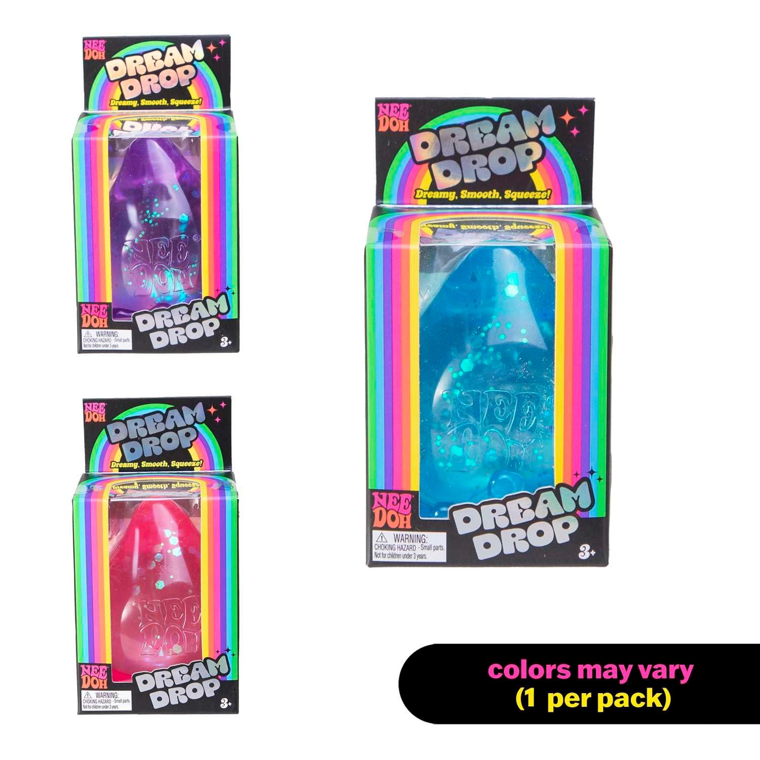 Schylling NeeDoh Dream Drop - Sensory Toy with Groovy Goo Filling - Three Random Colors - Ages 3 and Up - 3 Pack - Image 5