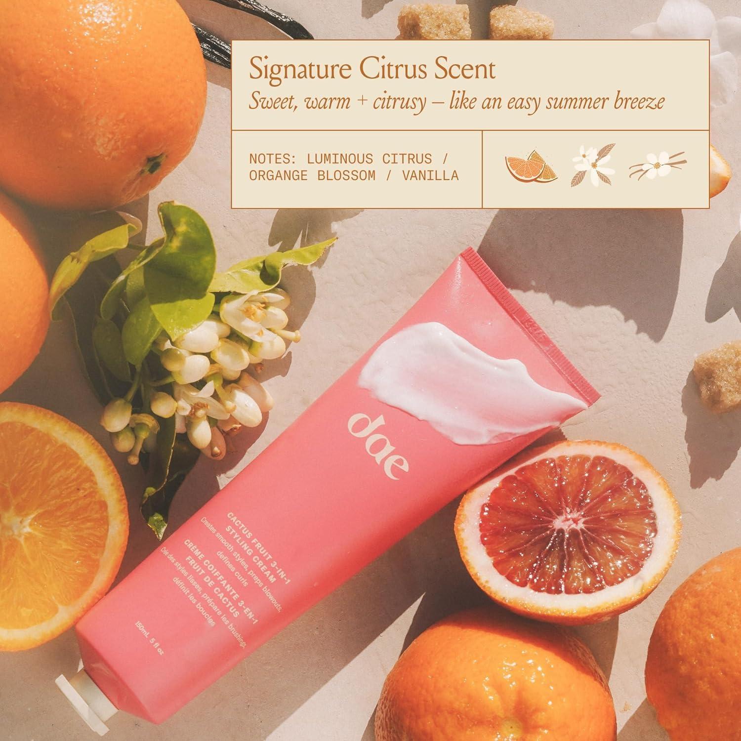 DAE Cactus Fruit 3-In-1 Styling Cream - Smooth Styles, Prep Shiny Blowouts, Defines Curls (5 oz.) - Image 7