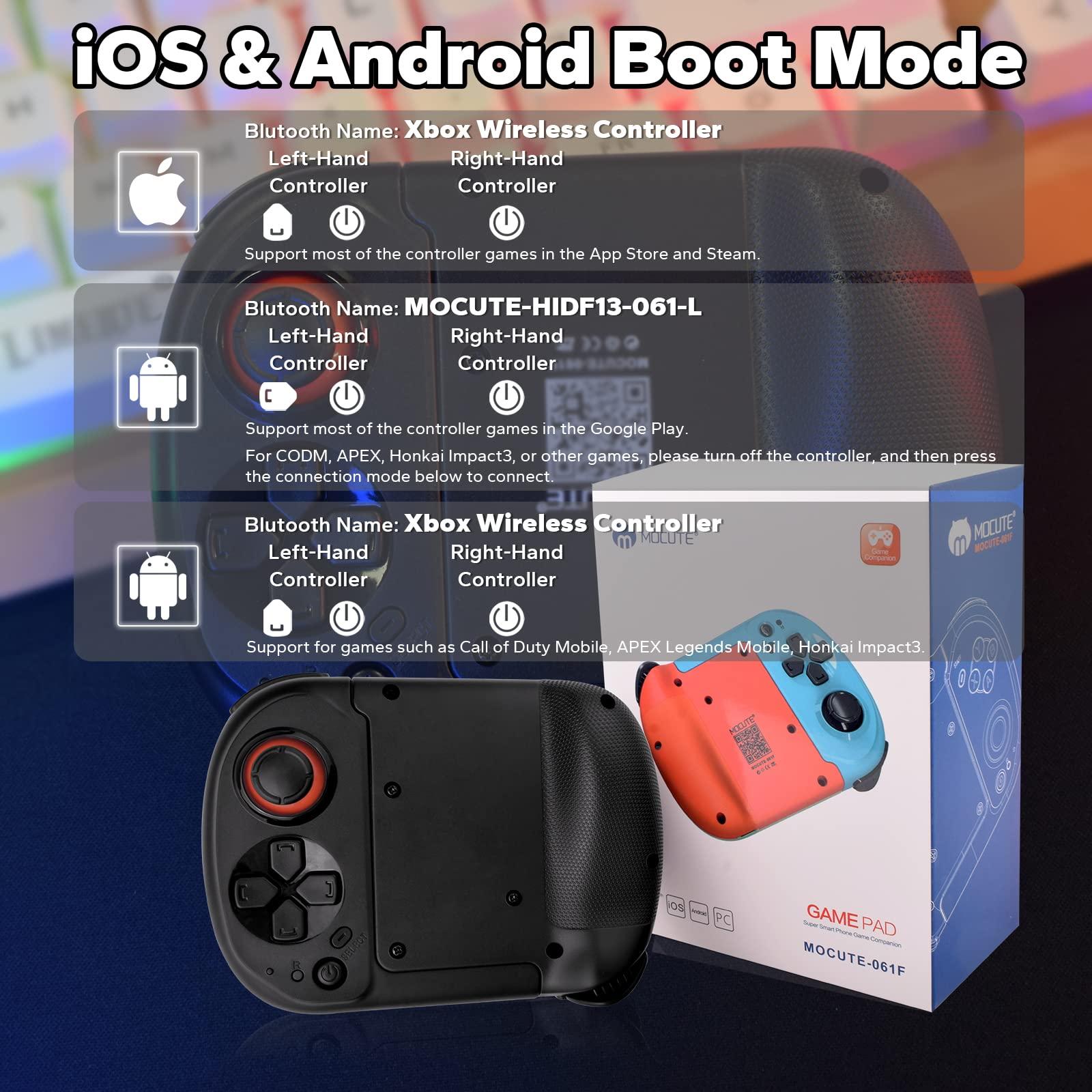 Koiiko Mobile Gaming Controller for iPhone iOS Android PC Wireless Gamepad Joystick for iPhone 15/14/13/12/X, iPad, MacBook, Samsung Galaxy S23/S22/S21/S20, TCL, Magnetic Storage, Pocket Size, Call of Duty - Direct Play - Image 8
