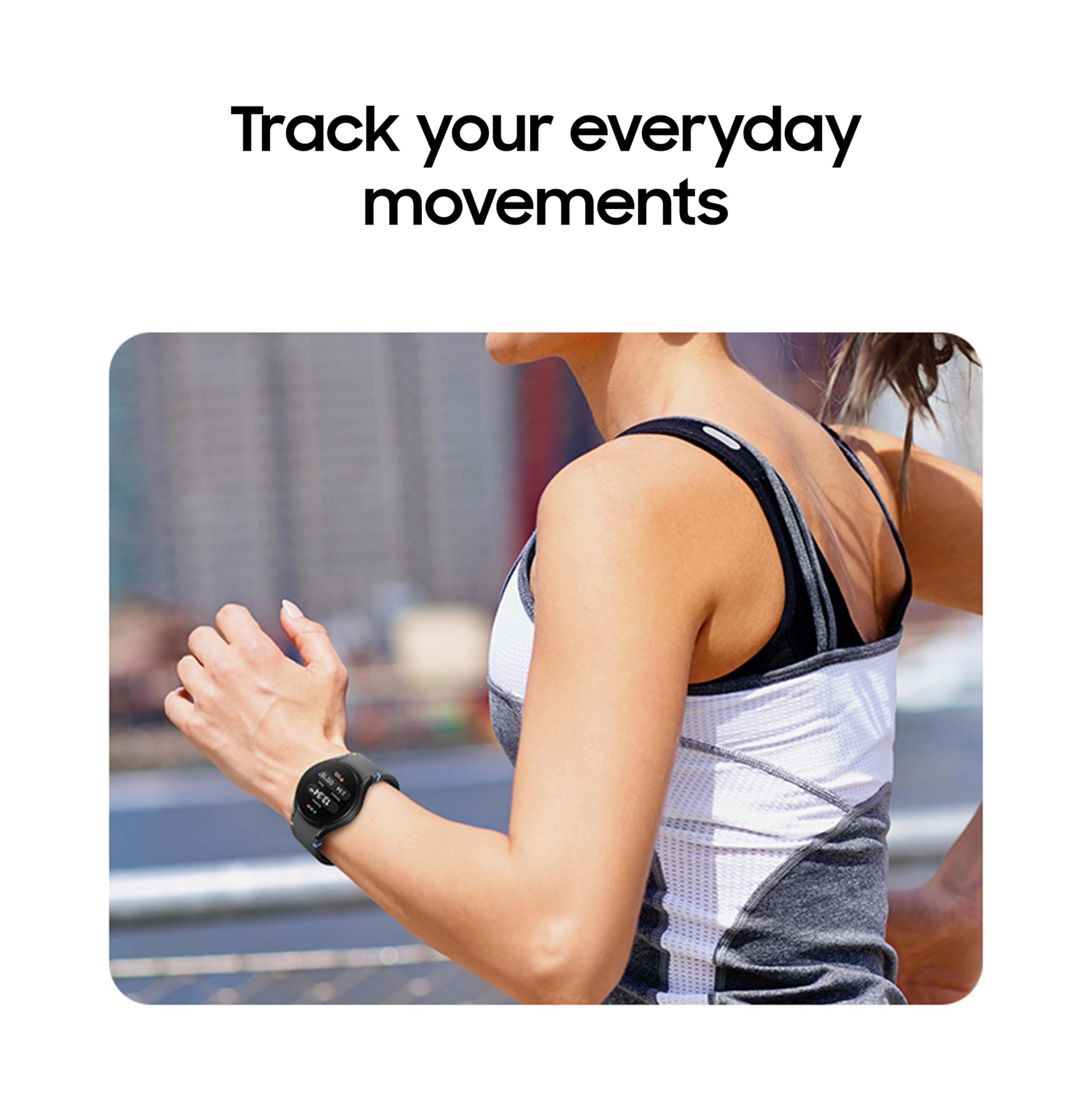 SAMSUNG Galaxy Watch FE 40mm Bluetooth AI Smartwatch w/Fitness Tracking, BIA Sensor, Personalized HR Zones, Heart Rate Tracker, Sleep Monitor, 2024, Silver [US Version, 1Yr Manufacturer Warranty] - Image 8