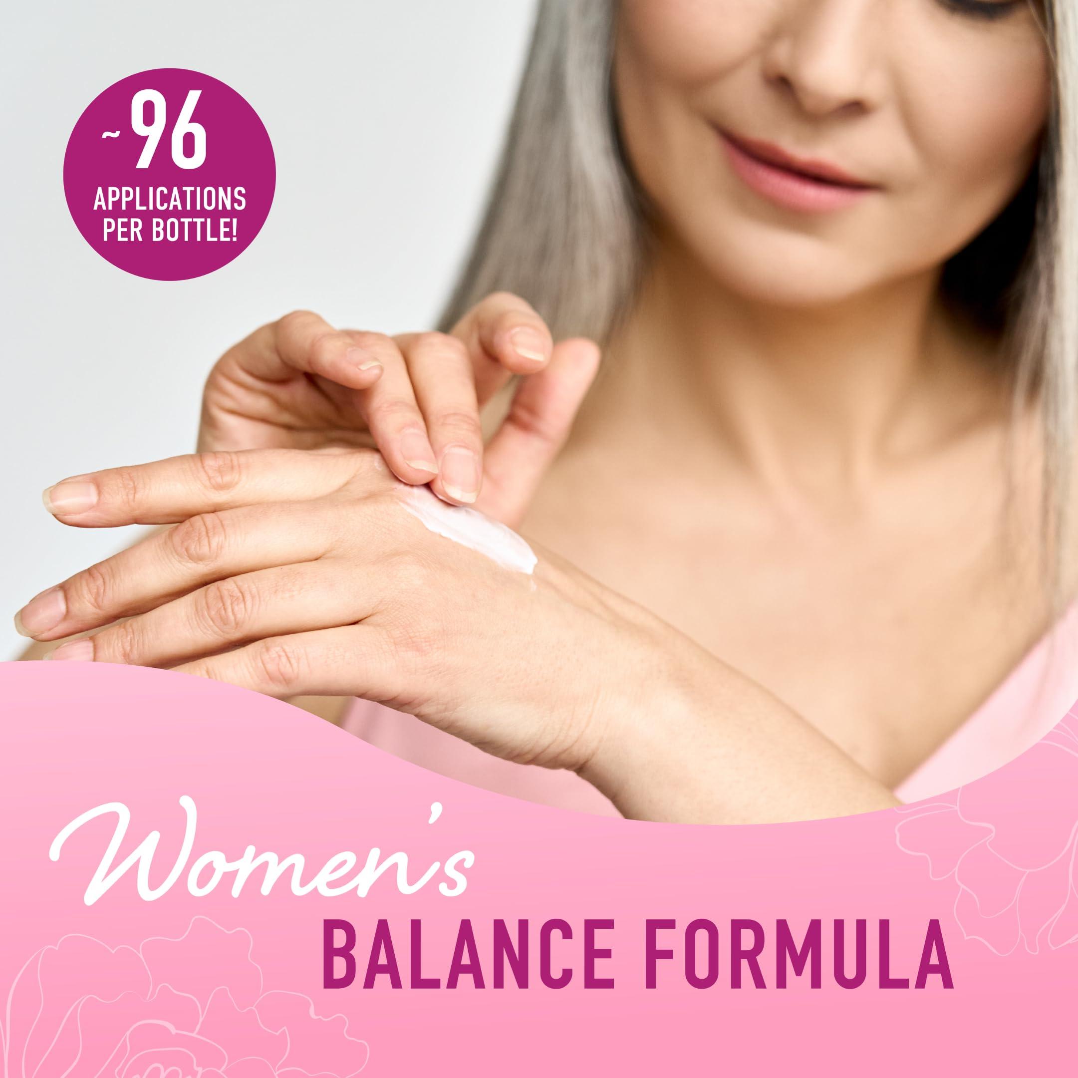 Phyto Estrogen Cream for Women with Wild Yam | Plant Based Hot Flash, Menopause & Menstrual Cycle Support | Black Cohosh, Dong Quai, Red Clover | 96 Topical Servings | 4oz Pump | Vegan, Paraben-Free - Image 3
