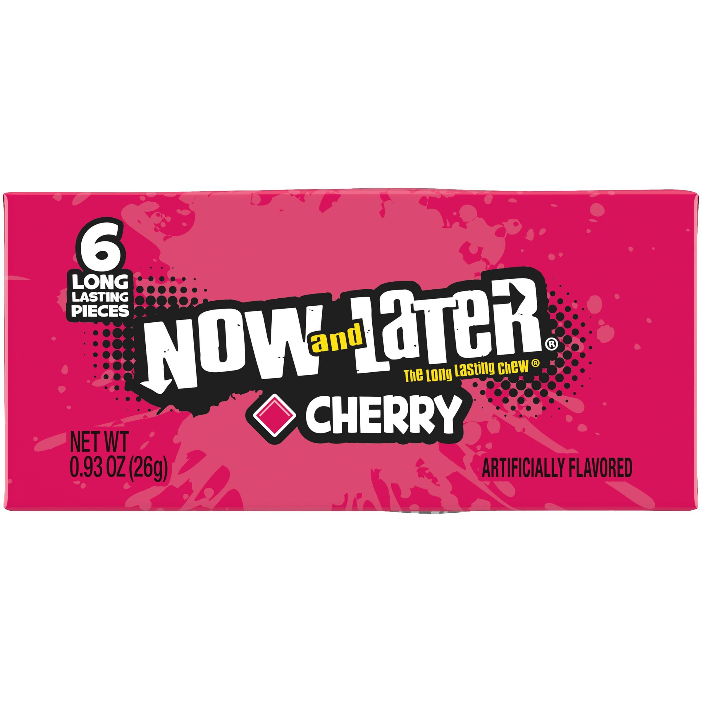 Now & Later Taffy Candy, 10 Fruit Flavors, Individually Wrapped Taffy Candy - Image 4