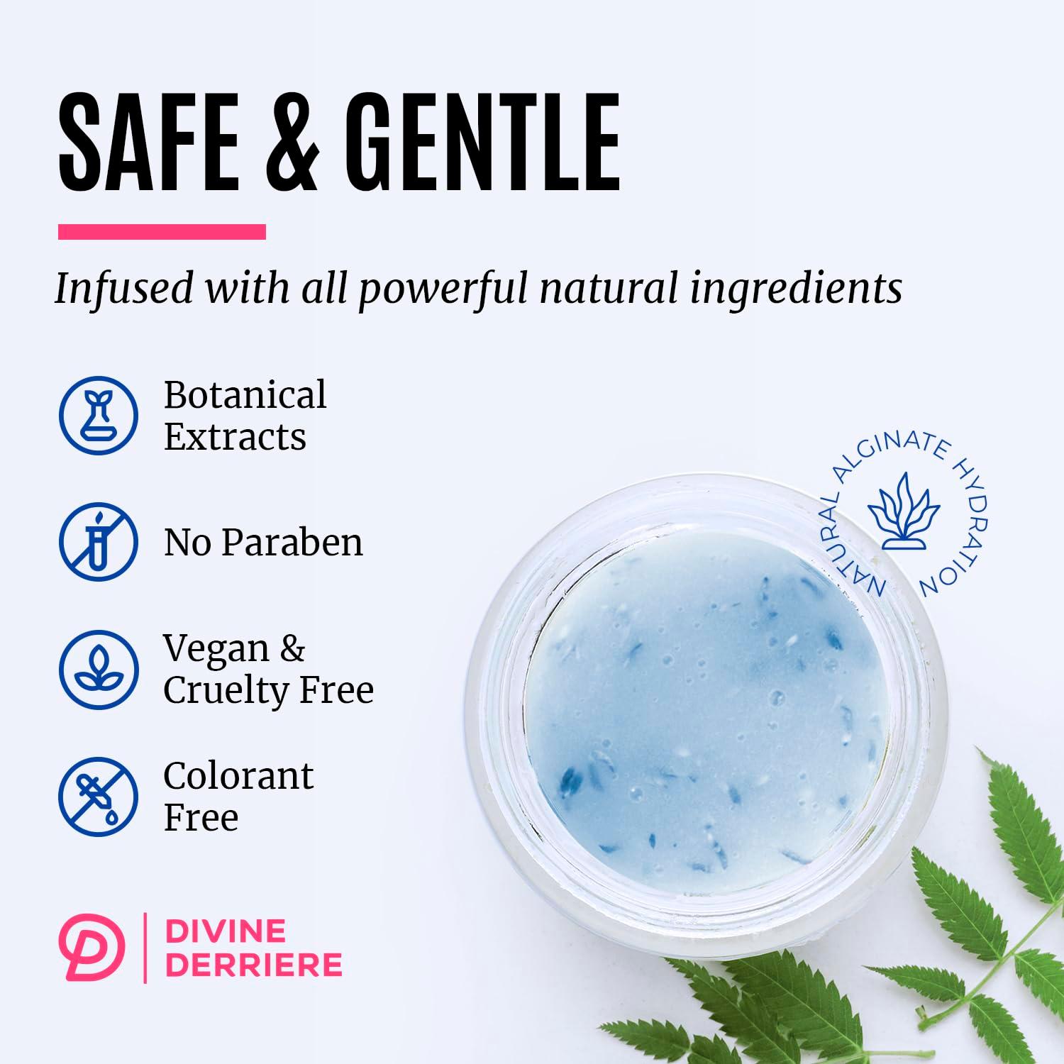 Divine Derriere Hydrogel Vajacial Mask - Premium Modeling Rubber Mask with Hyaluronic Acid, Deeply Purifying & Super Hydrating Hydro-jelly Sheet Masks, Complete Peel-Off Jelly Mask Powder Kit - Image 3