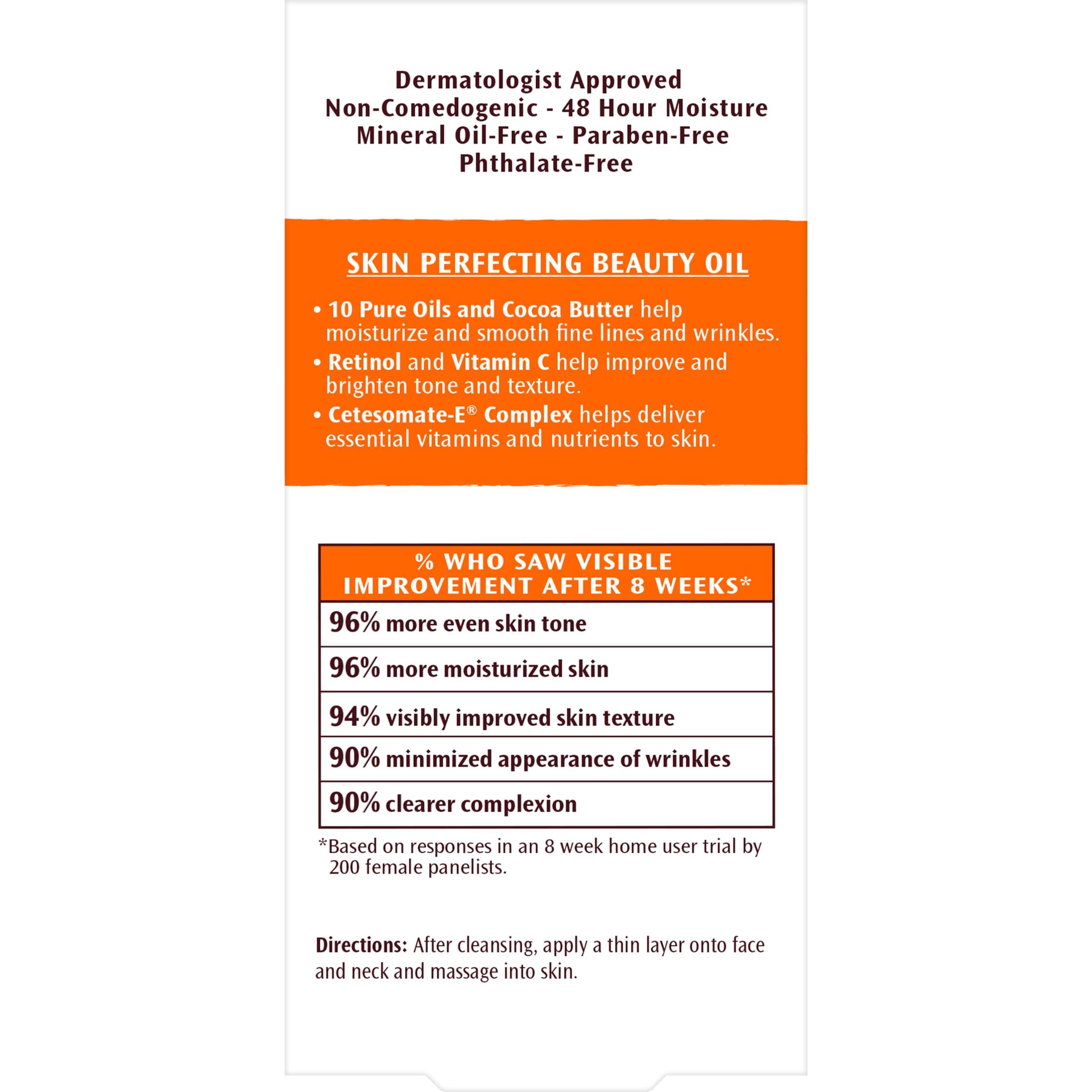 Palmer's Cocoa Butter Formula Moisturizing Skin Therapy Oil for Face with Vitamin E, C & 10 Pure Facial Oil Blend, Rosehip Fragrance, 1 Ounce - Image 13