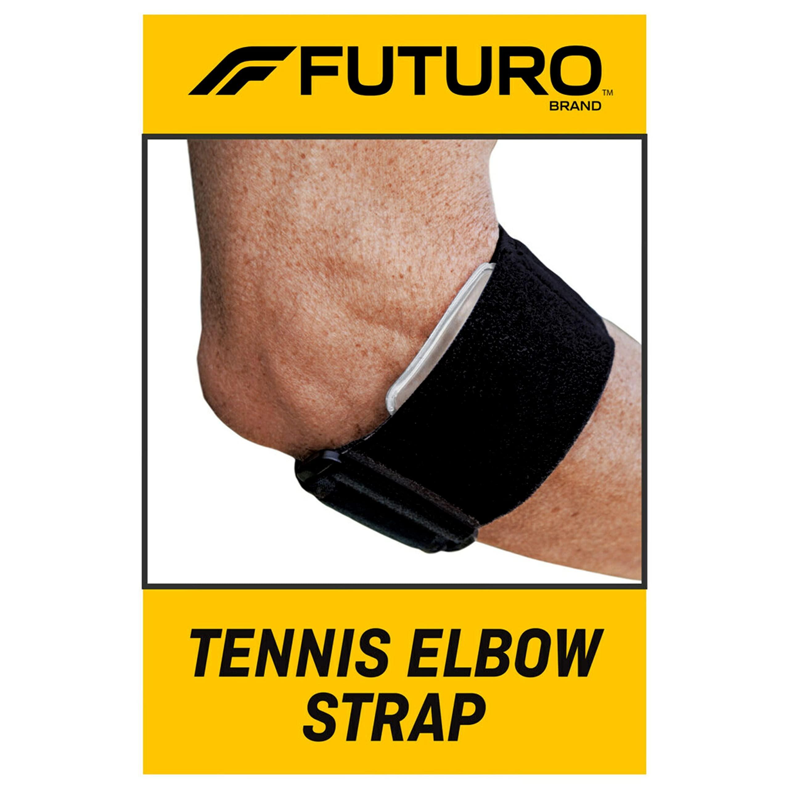 FUTURO Tennis Elbow Strap, Provides Moderate Support to Weak, Sore and Injured Tendons, Adjustable - Image 2