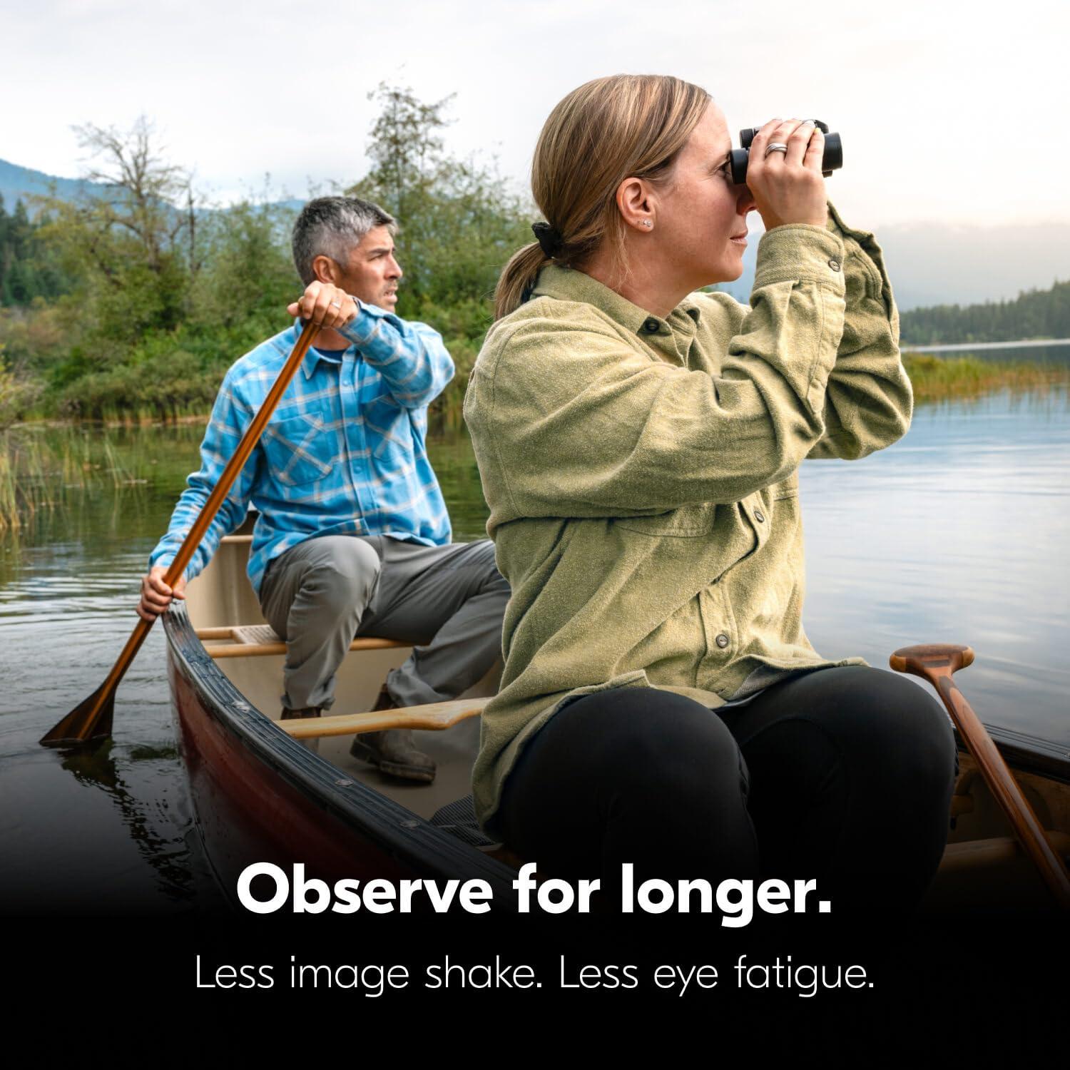 Nikon STABILIZED 10x25 Binocular | Optical Image Stabilization Delivers a Clear, Blur-Free View and Reduces Eye Strain with 10x Magnification - Image 4