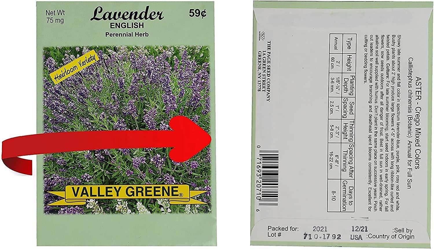 25 Slightly Assorted Flower Seed Packets - Includes 10+ Varieties - May Include: Forget Me Nots, Pinks, Marigolds, Zinnia, Wildflower, Poppy, Snapdragon and More - Made in the USA - Image 3