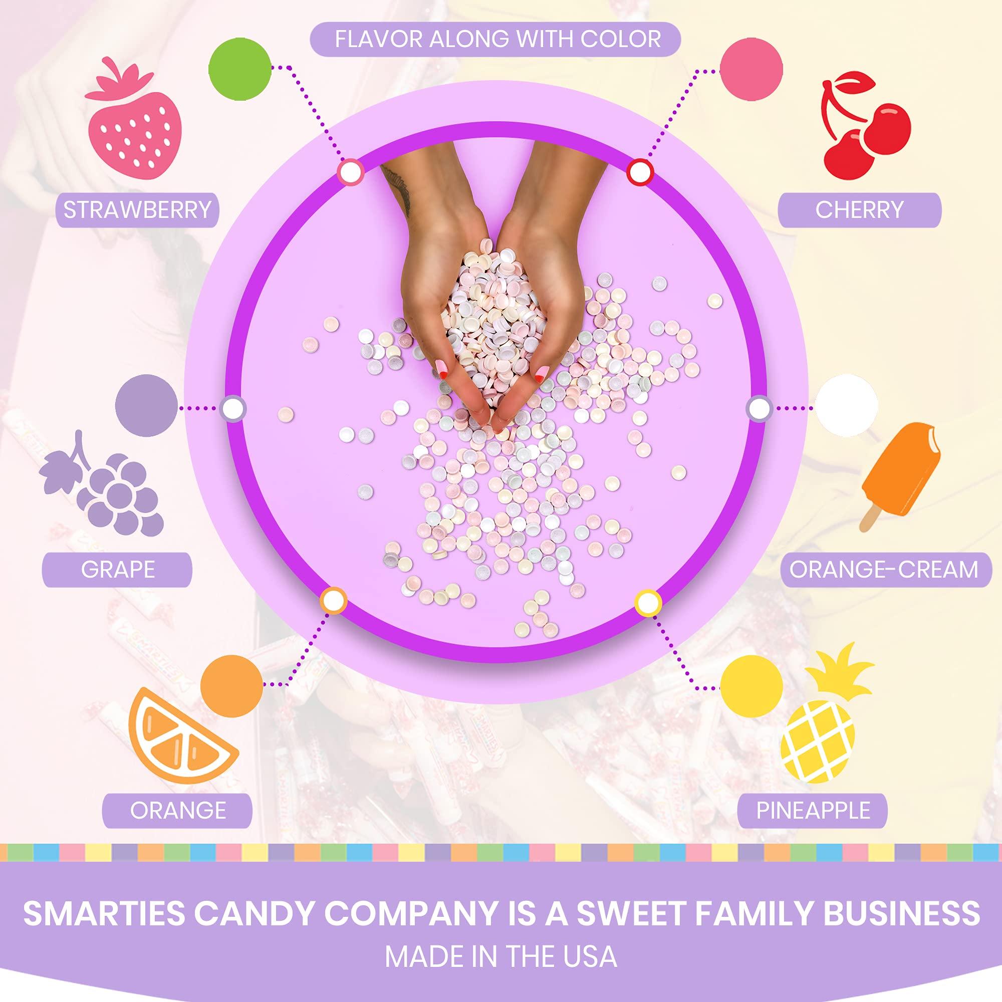 Smarties Lollies | Gluten Free, Peanut ,Fat Free Assorted Fruity Flavors, Low Calorie Perfect for Birthdays, Parties Made by US Candy Company Since 1949 - 34 oz 120 Count Lollipops - Image 7