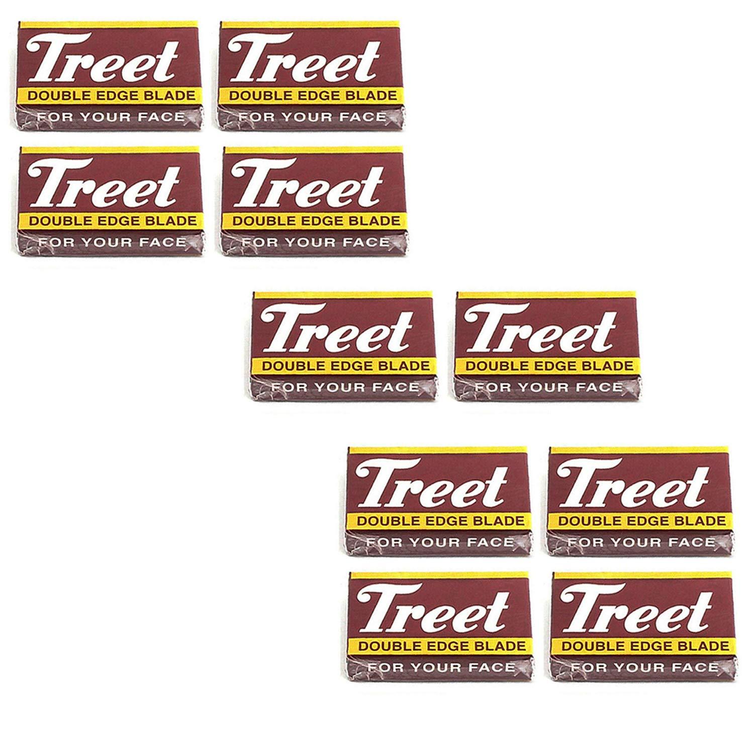 AAProTools 100 Treet Carbon Steel "The Black Beauty" Double Edge Safety Razor Blades - Image 1