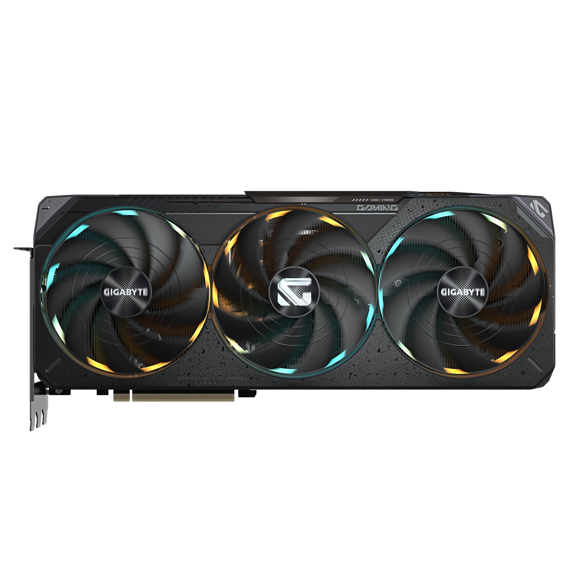 Gigabyte GeForce RTX 5080 Gaming OC 16G Graphics Card - 16GB GDDR7, 256bit, PCI-E 5.0, 2730MHz Core Clock, 3 x DisplayPort, 1 x HDMI, GV-N5080GAMING OC-16GD - Image 2