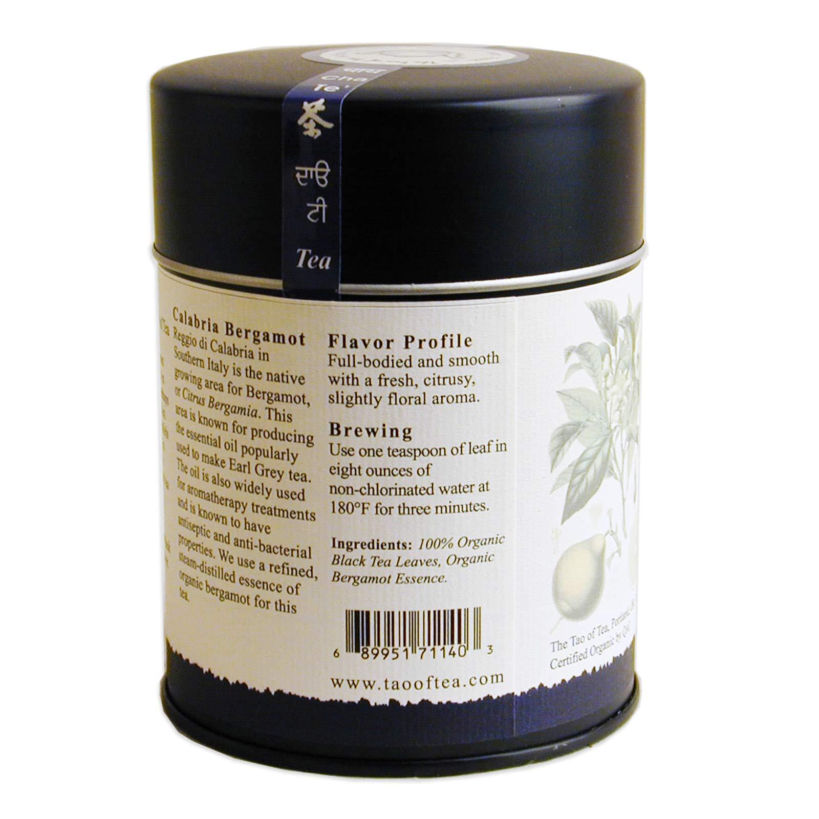 The Tao of Tea, Earl Grey Black Tea, Loose Leaf, 3.5 Ounce Tin - Image 4