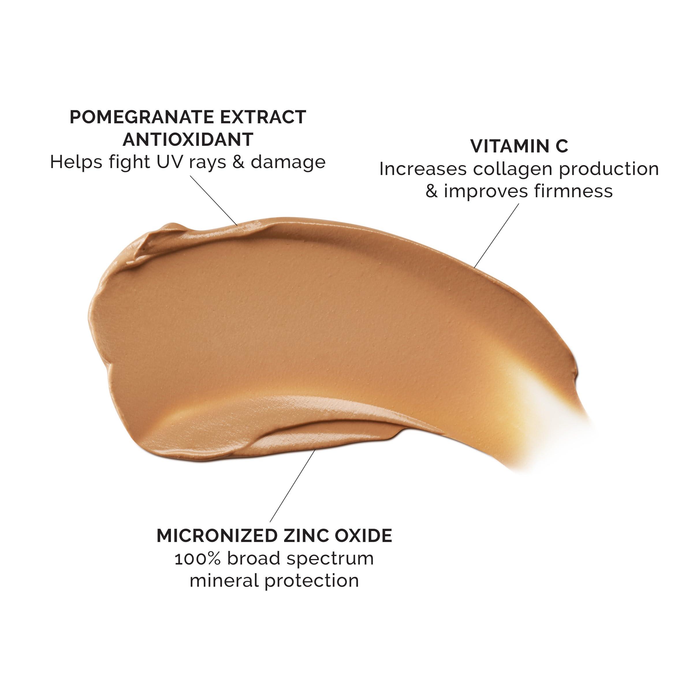 MDSolarSciences Mineral Tinted Crème Sunscreen SPF 30 | Water-Resistant, Broad Spectrum UV Protection | Blendable Micronized Zinc Oxide Cream | Natural Matte Finish for All Skin Types (1.7 Fl Oz) - Image 2