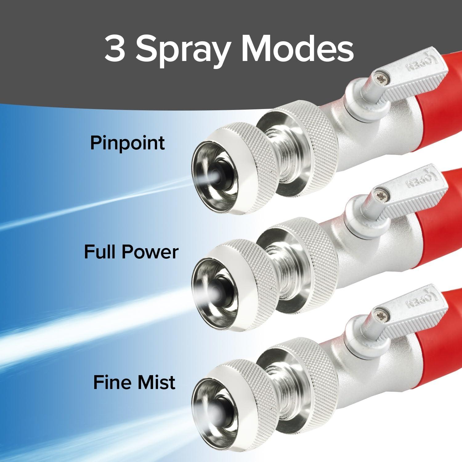 Pocket Hose Silver Bullet 2.0 Expandable Garden Hose 50-FT with Turbo Shot Nozzle, AS-SEEN-ON-TV, Lead-Free, Solid Aluminum Connectors, Easy On/Off Valve, Kink-Free, Leak-Proof - Image 10