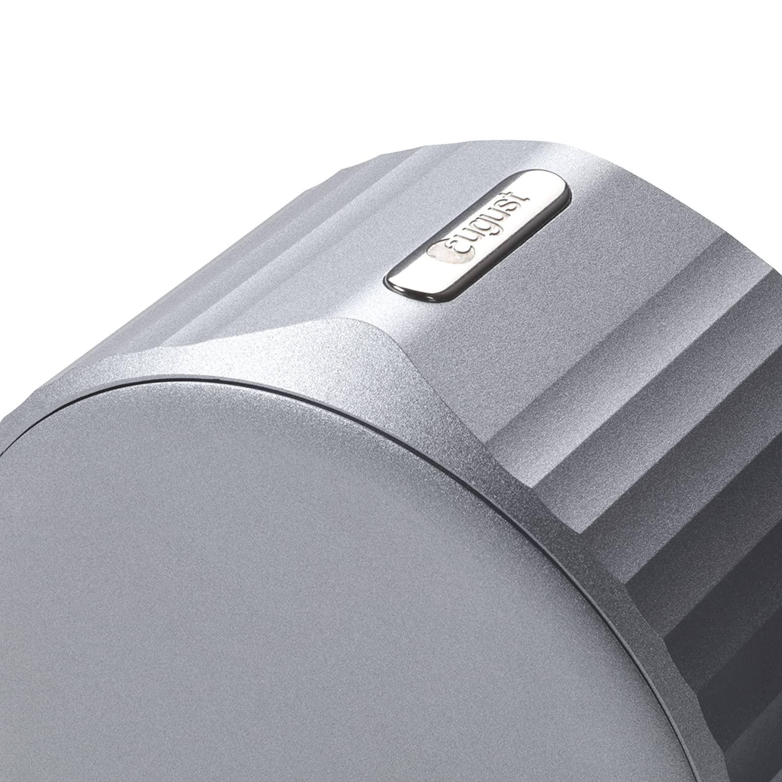 August Home, Silver Wi-Fi Connected Smart Keyless Entry Door Lock, Electronic Door Lock Fits Your Existing Deadbolt in Minutes, ‎ ‎AUG-SL05-M01-S01 - Image 7