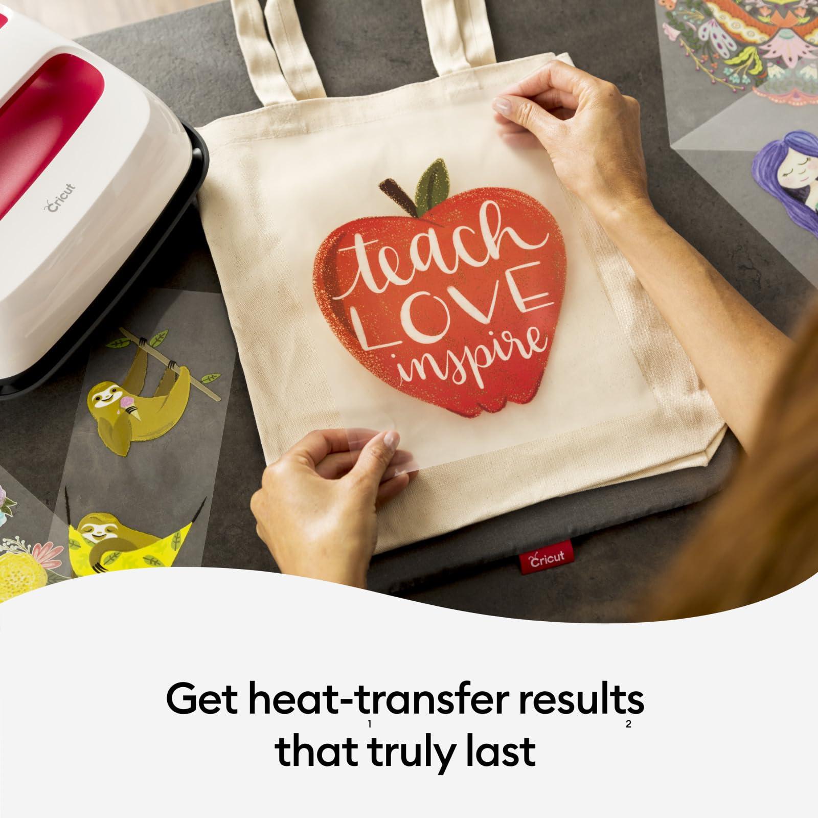 Cricut EasyPress 2 Heat Press Machine (9 in x 9 in), Ideal for T-Shirts, Tote Bags, Pillows, Aprons & More, Precise Temperature Control, Features Insulated Safety Base & Auto-Off, Raspberry - Image 2