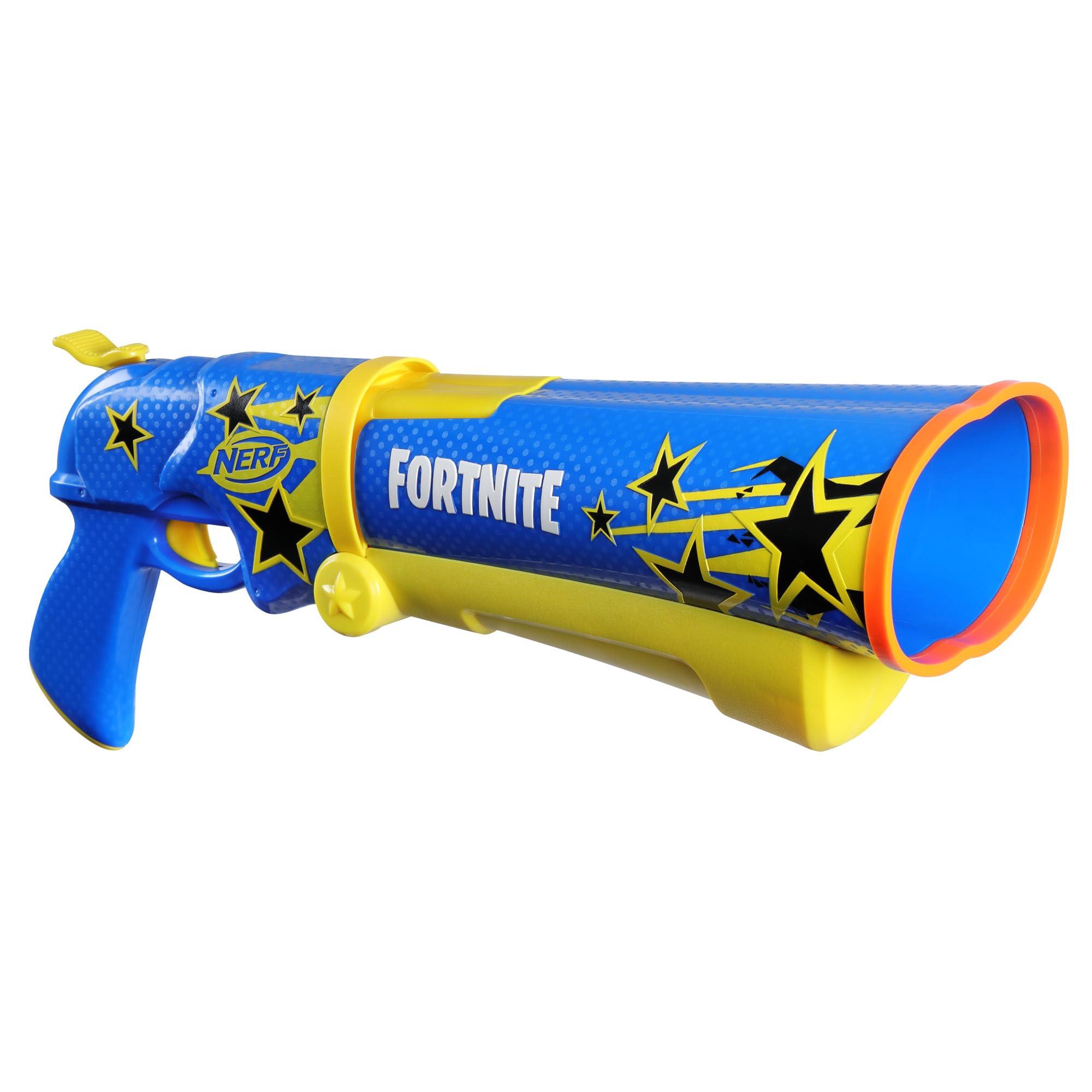 Nerf Fortnite Half Tone Hero Blaster, Bonus Code to Unlock Half Tone Hero Wrap in The Game, Break Open Loading, 12 Nerf Elite Darts, Fortnite Gifts (Amazon Exclusive) - Image 14