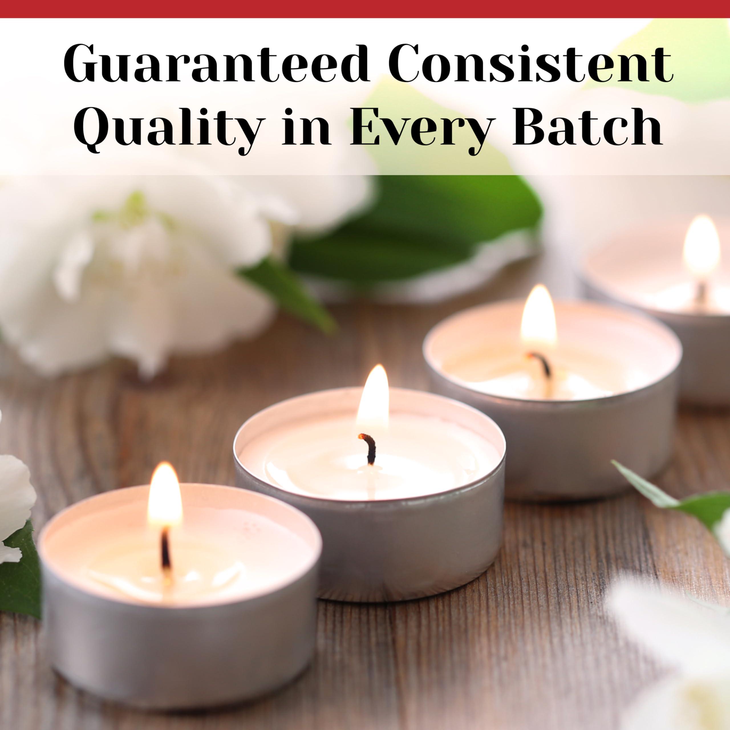 100 Pack Tealight Candles in Metal Cups - Clean, White Unscented with 4.5 Hour Long Burning Time - Votive Candles Bulk for Romantic Dinner, Weddings, Spa & Hotels by PARNOO - Image 8