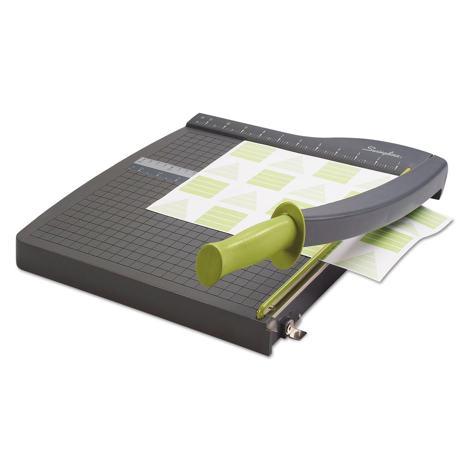 Swingline Paper Cutter, Guillotine Trimmer, 12" Cut Length, 10 Sheet Capacity, ClassicCut Lite (9312) - Image 8