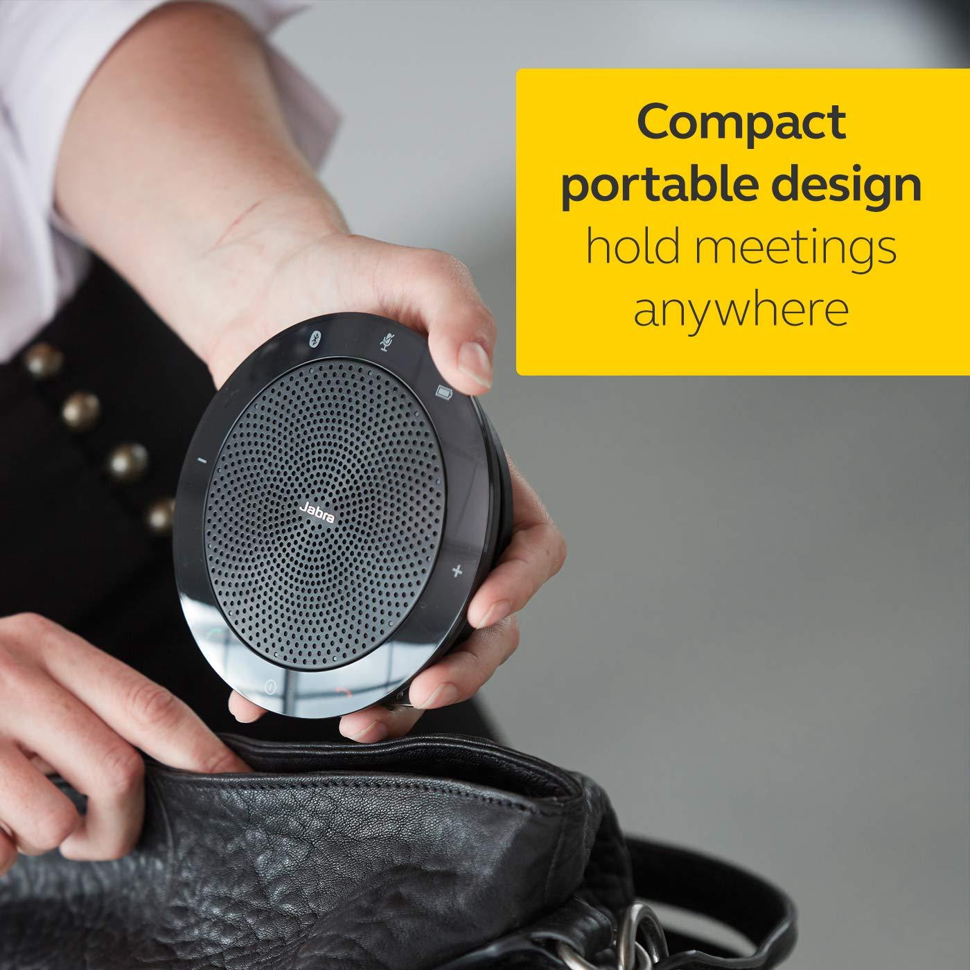 Jabra 7410-209 Model Speak 410 USB Speakerphone, Plug and Play Solution, Works with All PCs, Outstanding Sound Quality, Full Compatibility with UC Systems & VoIP Clients, LED Indicators - Image 4