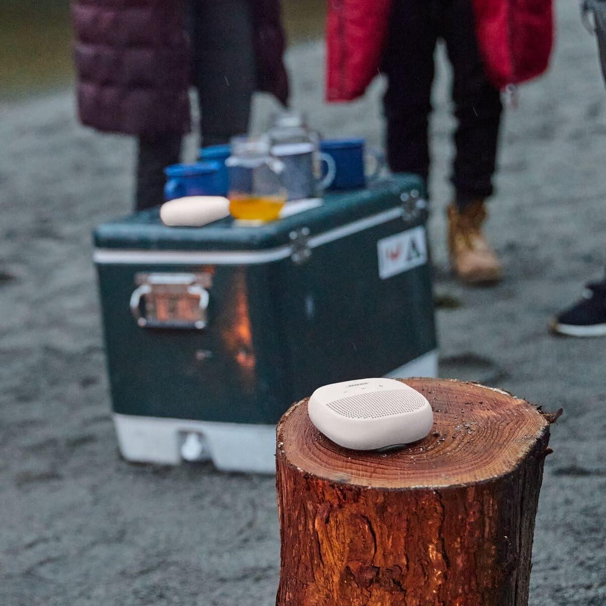 Bose SoundLink Micro Bluetooth Speaker: Small Portable Waterproof Speaker with Microphone, White Smoke - Image 5
