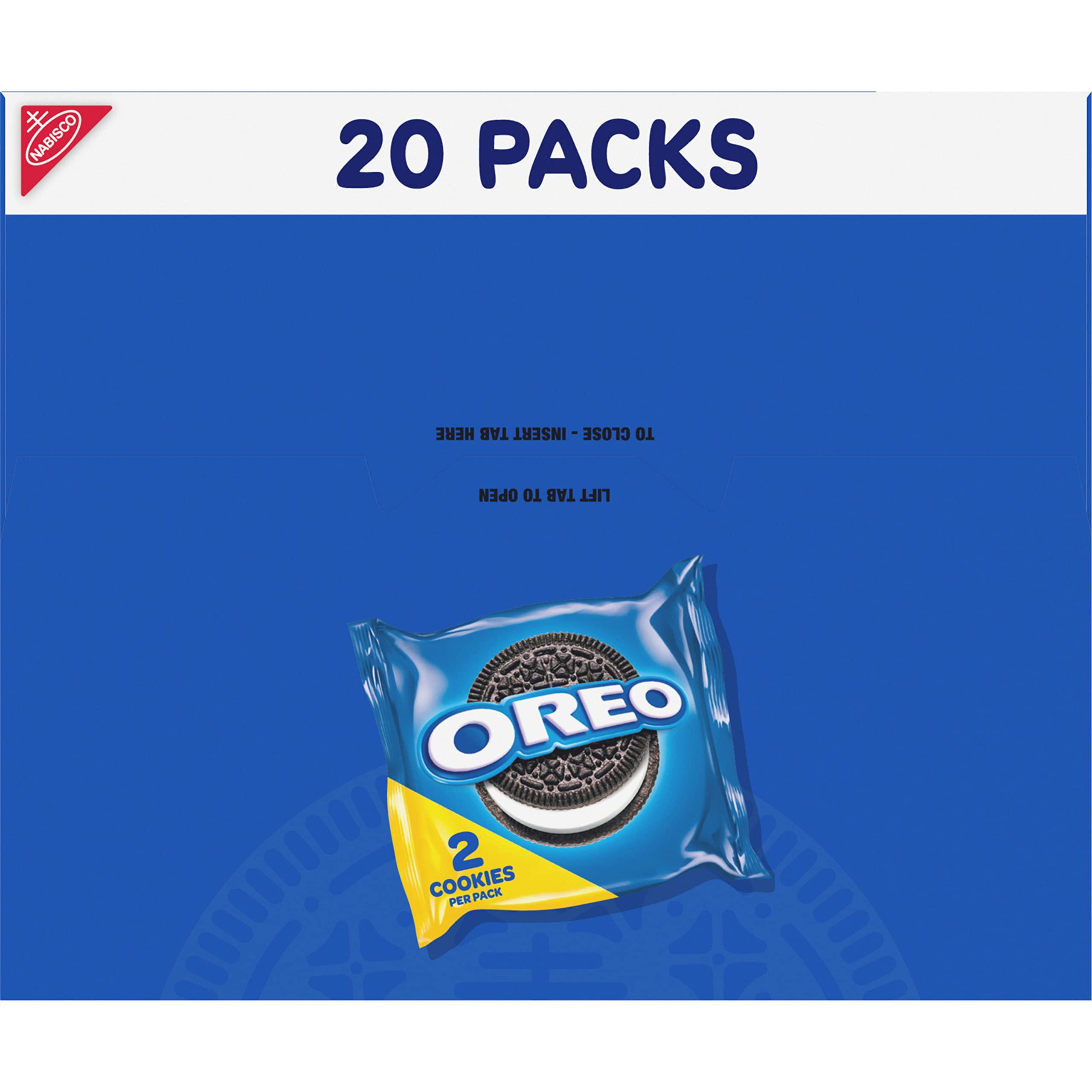 OREO Chocolate Sandwich Cookies, 20 Snack Packs (2 Cookies Per Pack) - Image 16
