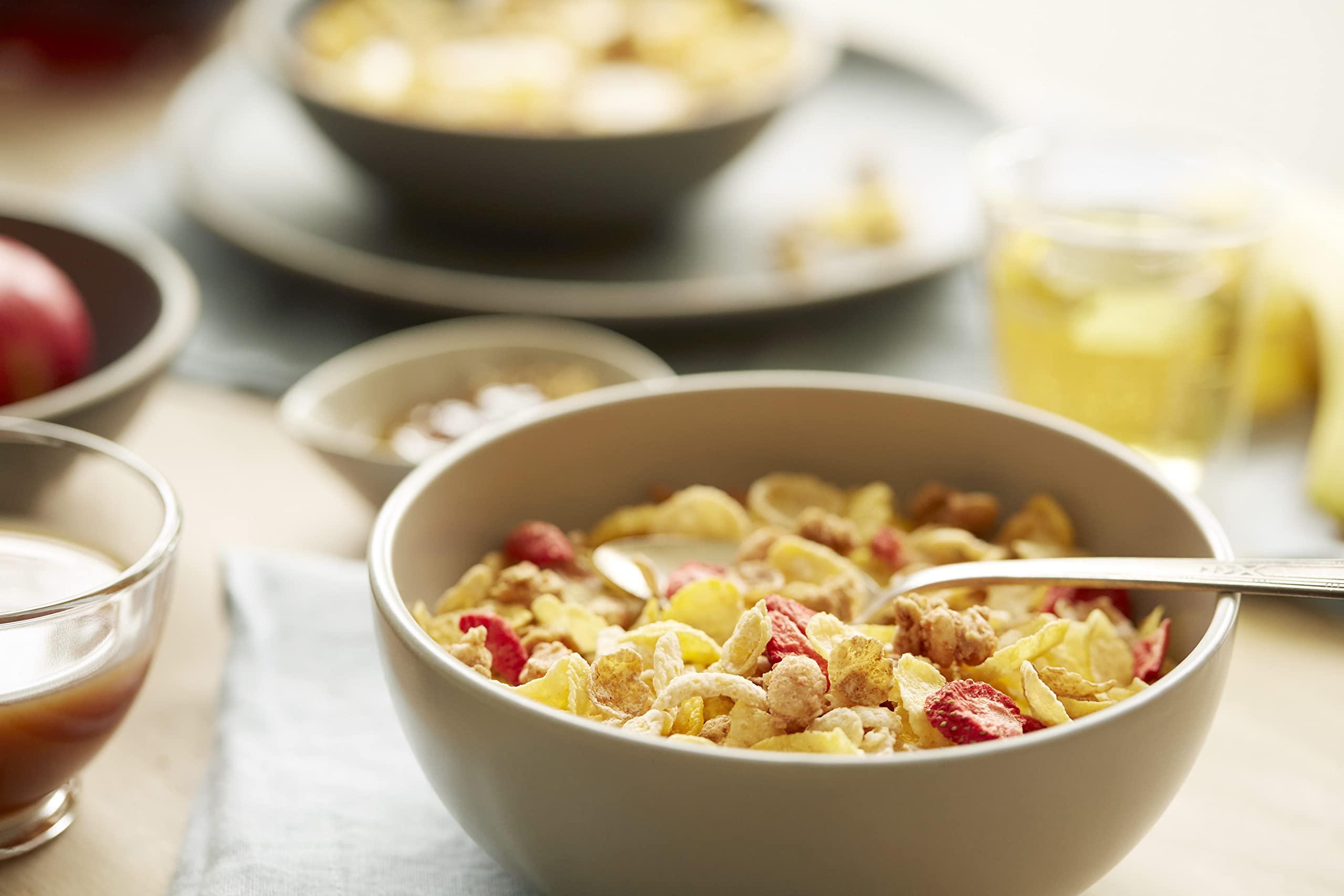 Honey Bunches of Oats Strawberry, Heart Healthy, Low Fat, made with Whole Grain Cereal, 11 Ounce - Image 5