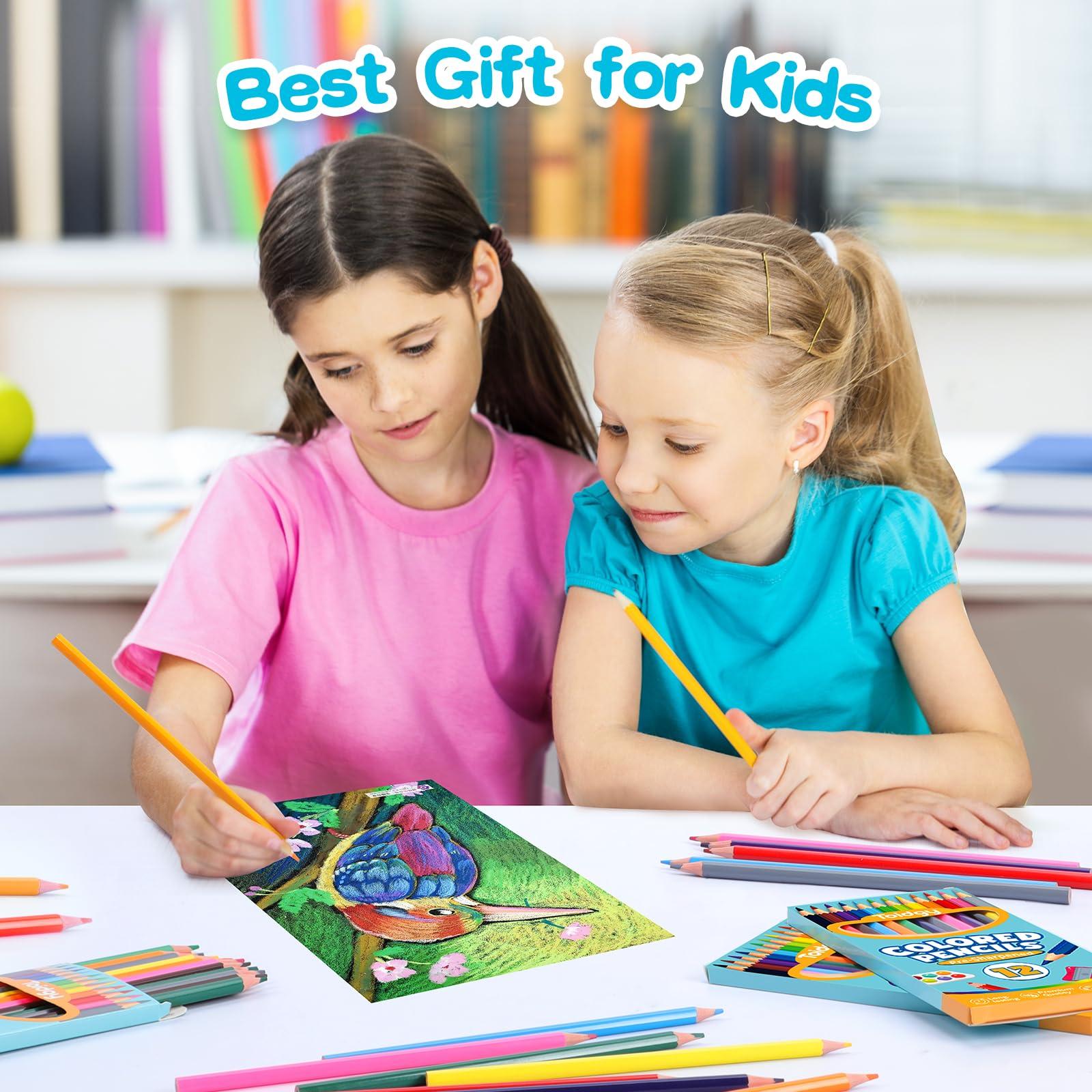 480 Count Colored Pencils Bulk, 40 Packs Colored Pencils for Kids 12 Colors, Pre-sharpened Coloring Pencils for Adults, Bulk School Supplies for Teachers, Back to School Supplies, Classroom Prizes - Image 6