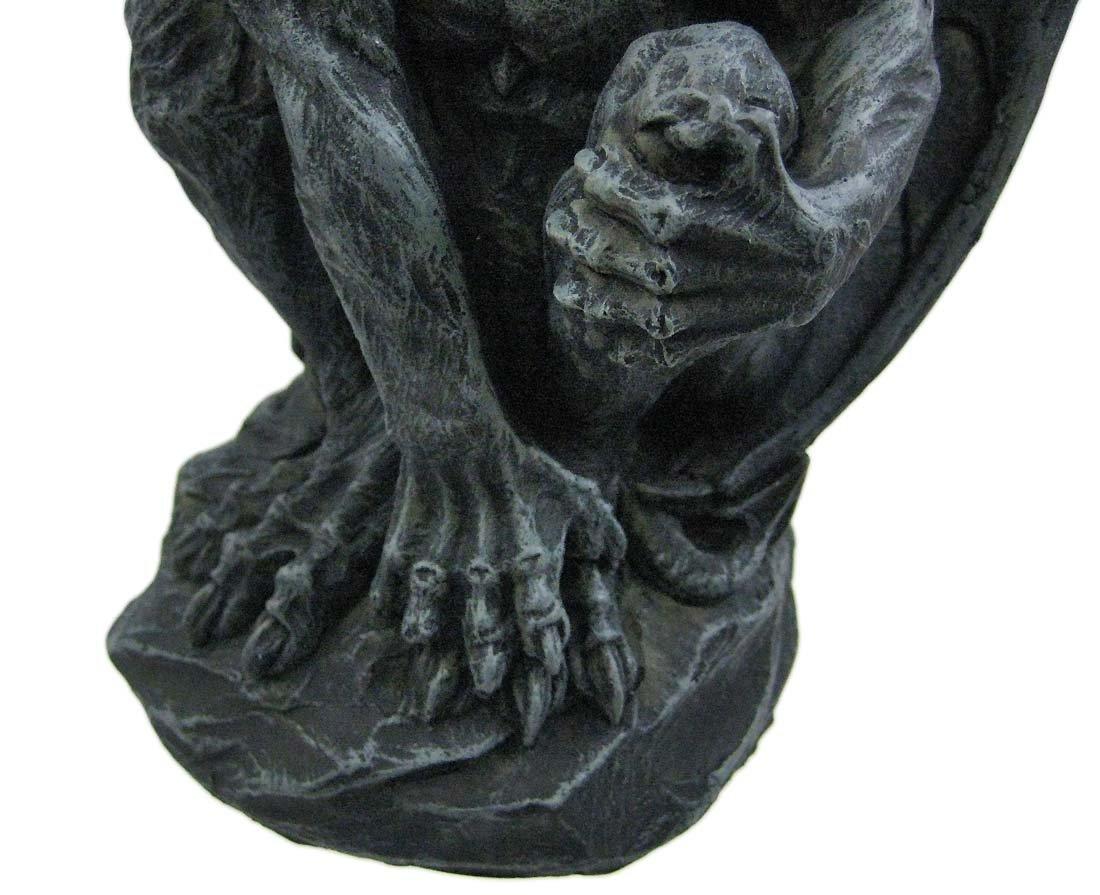 Poised Protector Winged Gargoyle Statue Guardian - Image 4