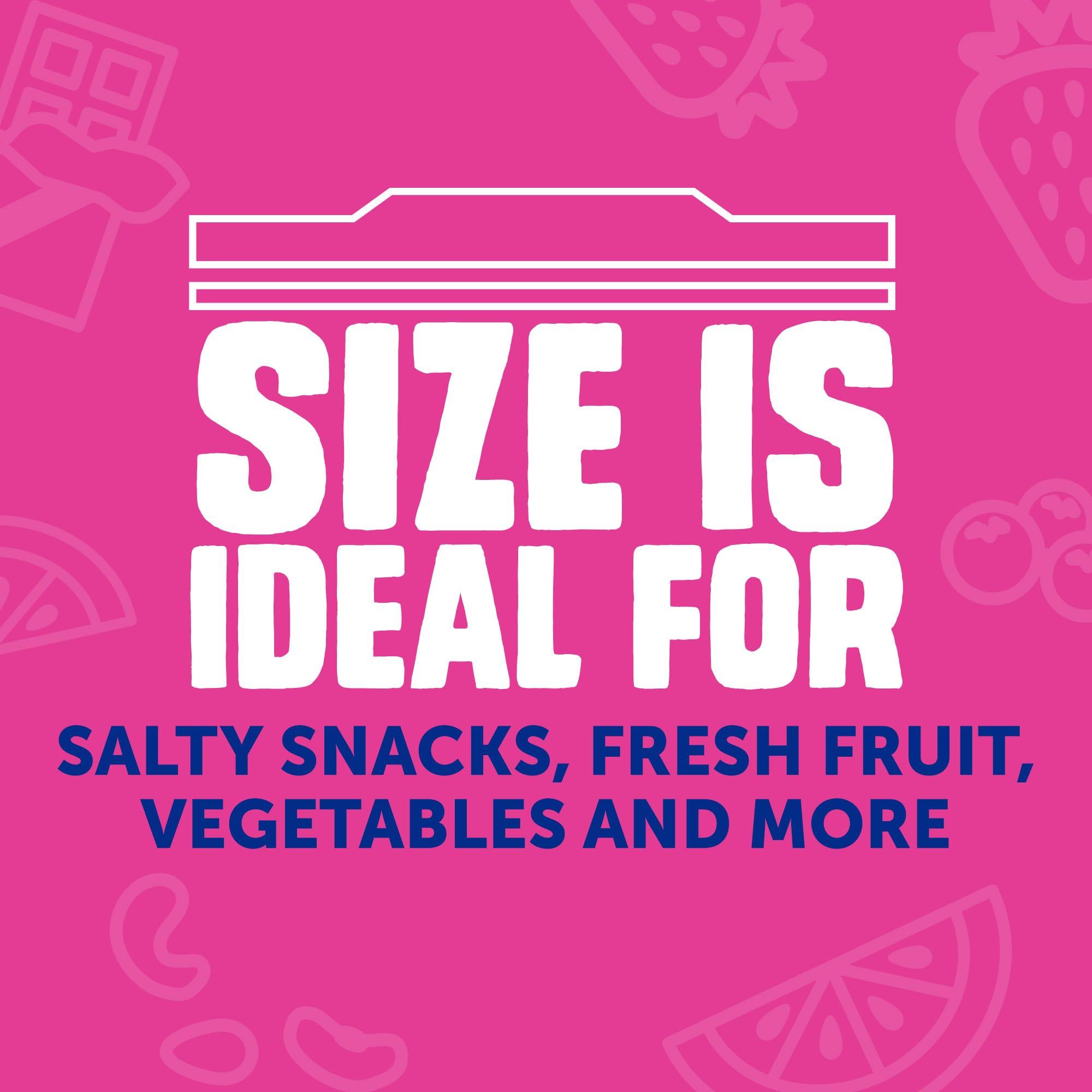 Ziploc Snack Bags with EasyGuide Texture, Small Plastic Storage Bags with Grip 'N Seal Technology, 108 Bags Total - Image 5