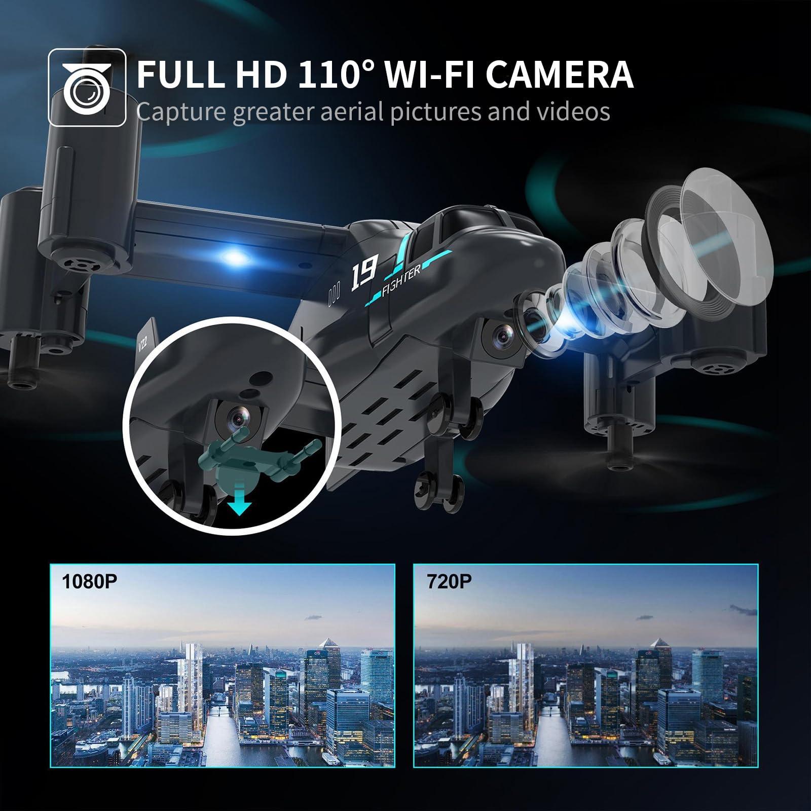 Helicopter Remote Control, LM19 Ospery Military RC Helicopter with Live Camera for Military Fans, Flying and Land Gliding Mode, One Key take Off/Landing, Remote Control Helicopter for Boys 12-15 - Image 2
