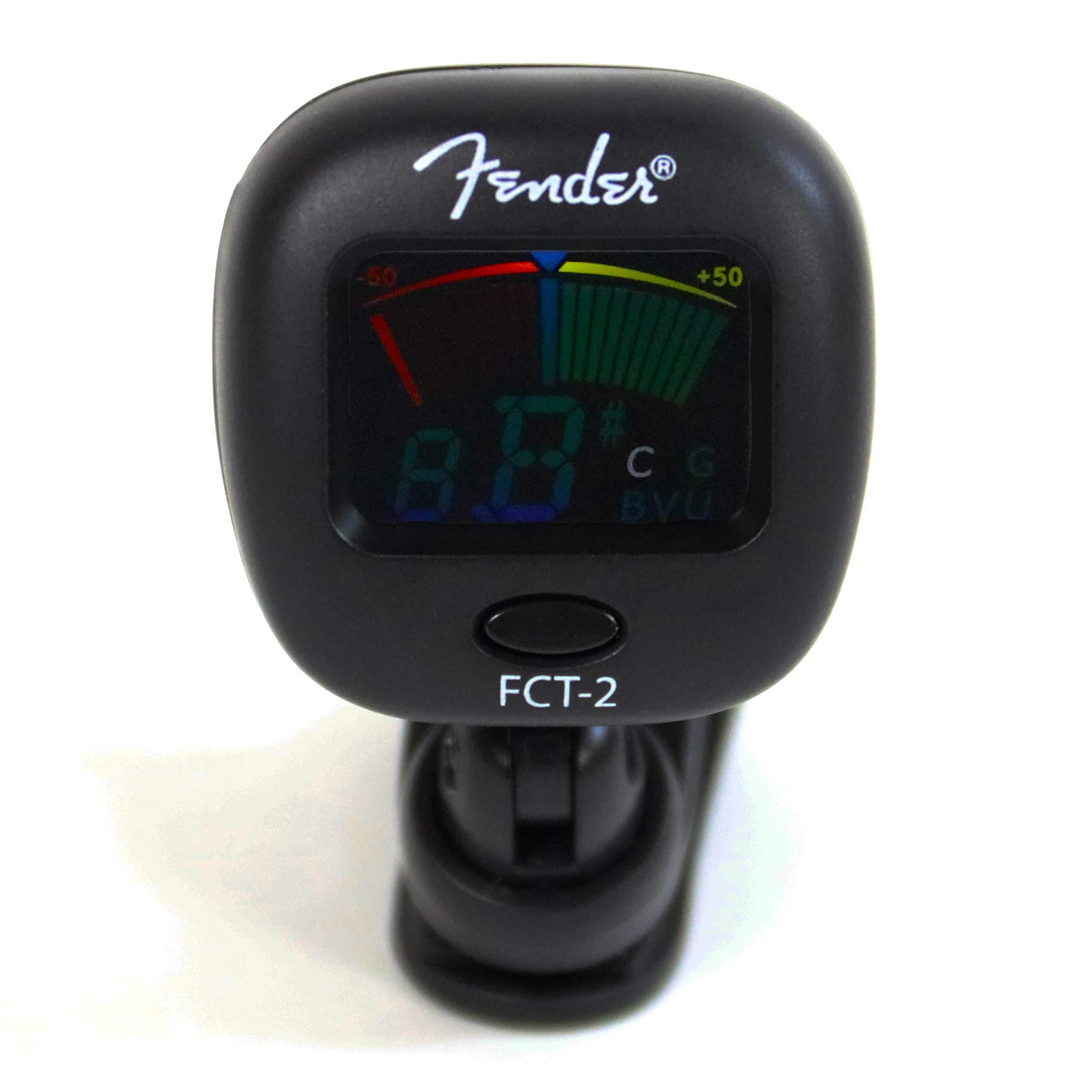 Fender FCT-2 Professional Clip-On Tuner - Image 9