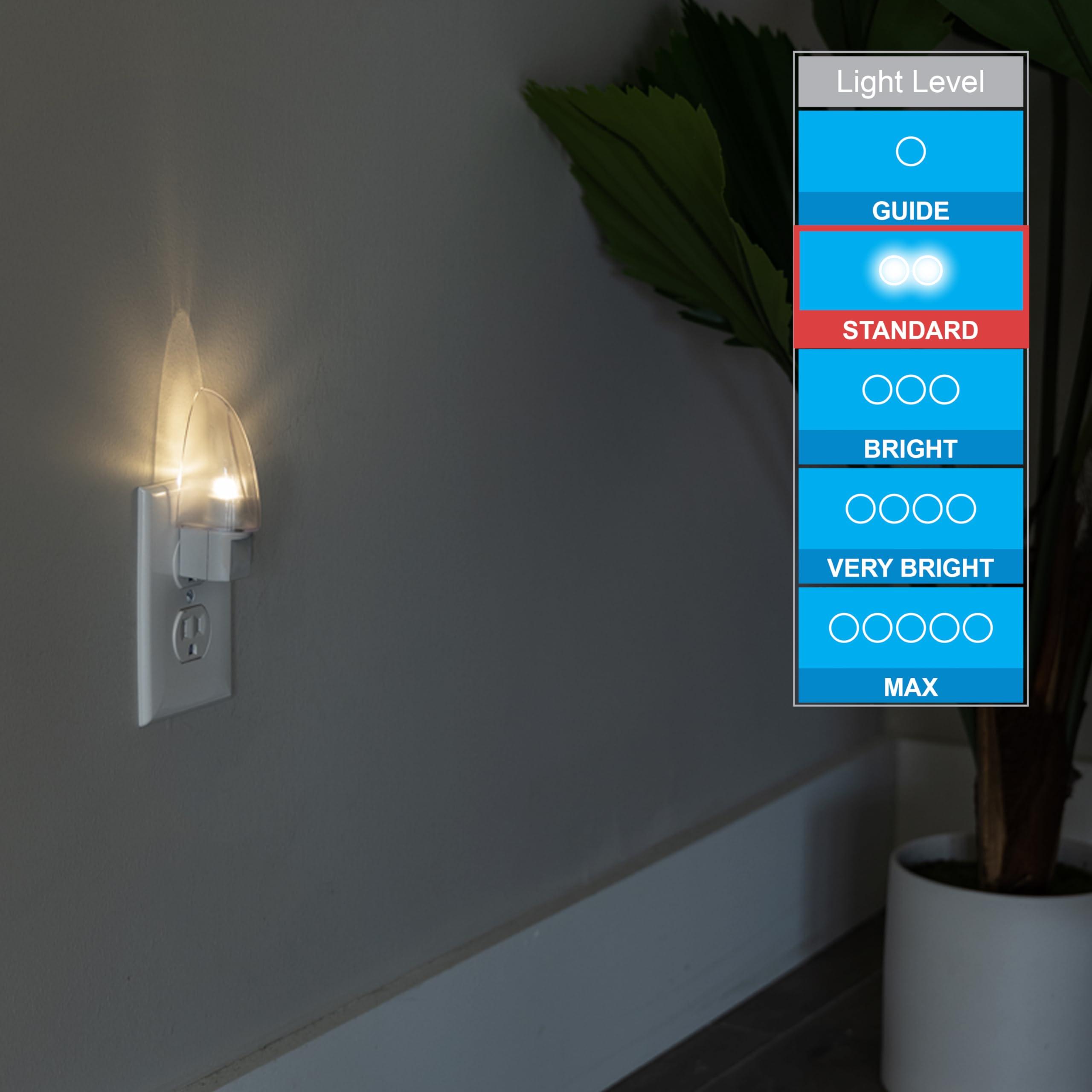 Lights by Night LED Night Light, Plug-in, Dusk to Dawn Sensor, Warm White, UL-Certified, Energy Efficient, Ideal Nightlight for Bedroom, Bathroom, Nursery, Hallway, Kitchen, 11375 - Image 5