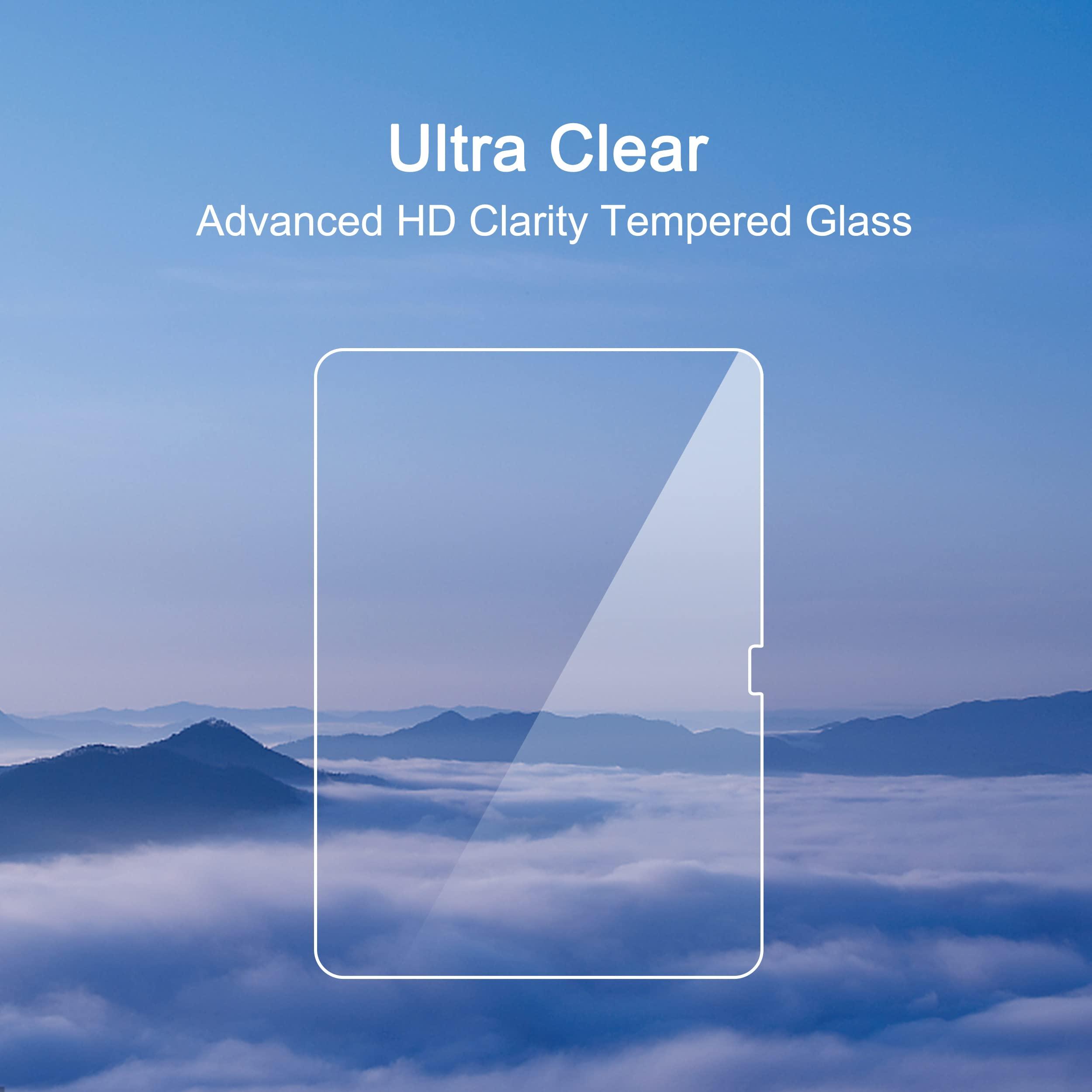 Ailun Screen Protector for iPad 11th A16 2025 [11 Inch] / 10th Generation 2022 [10.9 Inch], Tempered Glass [Face ID & Apple Pencil Compatible] Ultra Sensitive Case Friendly [2 Pack] - Image 3