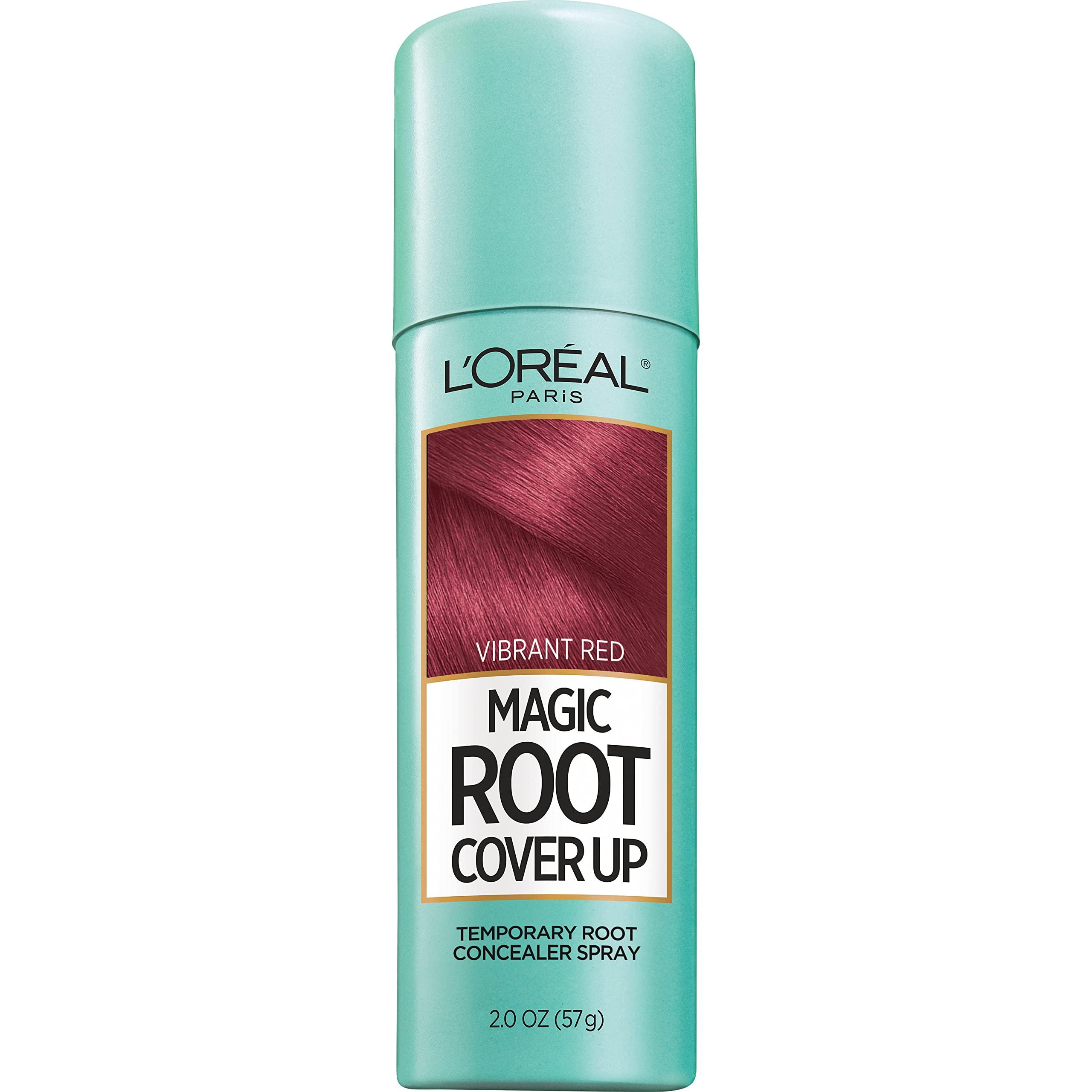 L'Oreal Paris Magic Root Cover Up Gray Concealer Spray for Hair - Red, 2 oz Bundle - Image 5