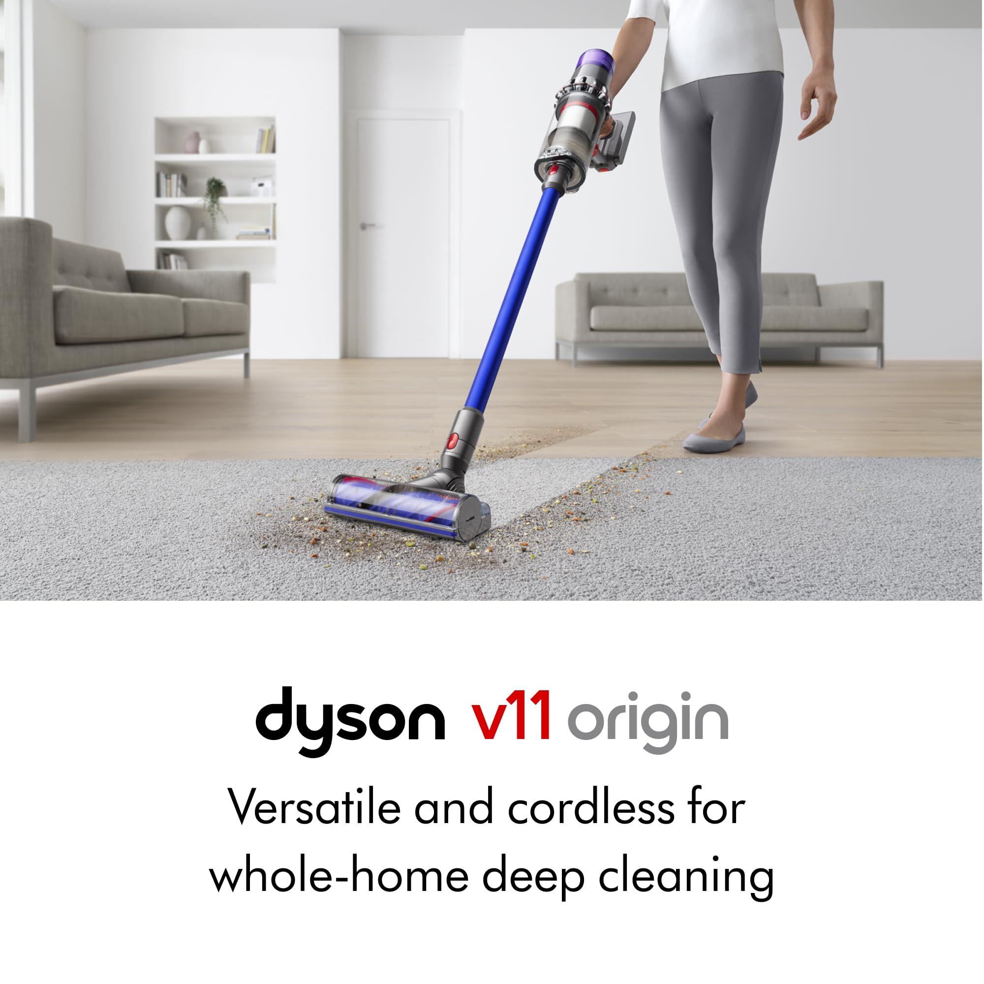 Dyson V11 Origin Cordless Vacuum, Nickel/Blue - Image 2