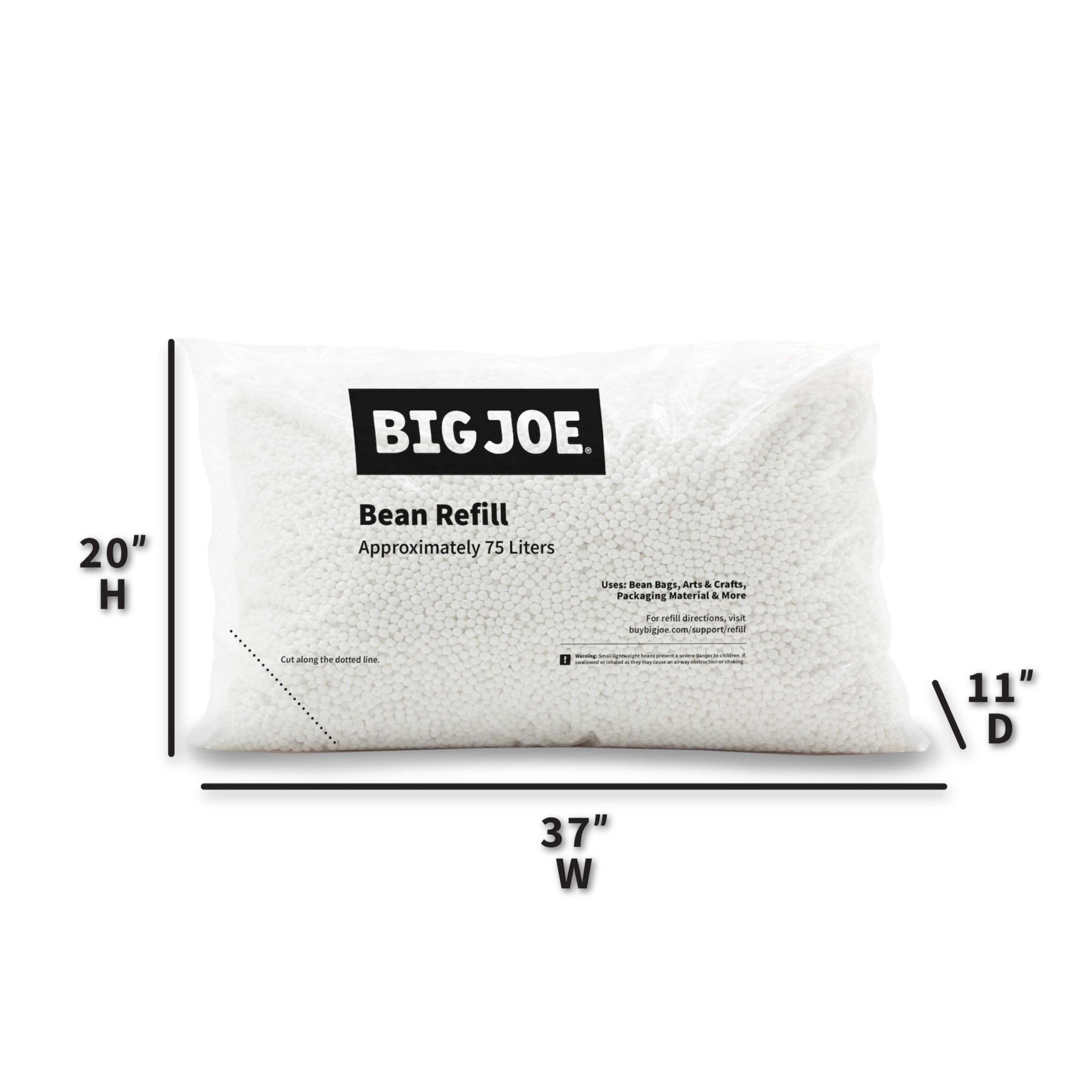 Big Joe Bean Refill, Polystyrene Beans for Bean Bags or Crafts, 75 Liters - Image 3
