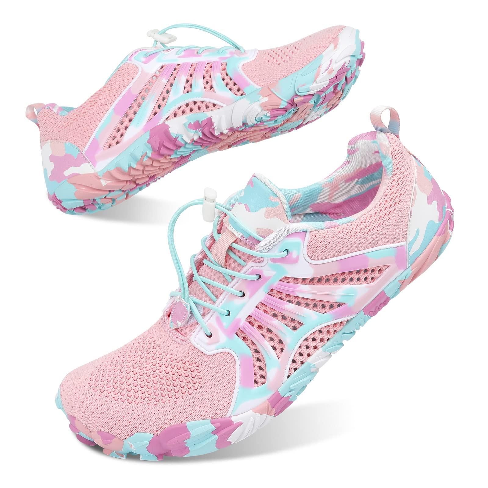 Scurtain Unisex Mens Womens Athletic Hiking Water Shoes Quick Dry Barefoot Aqua Shoes Swim Shoes Beach Shoes with Drainage - Image 3
