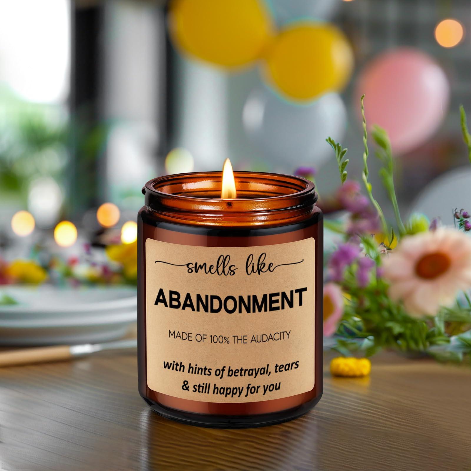GSPY Scented Candles - Friends Moving Away, Coworker Leaving Ideas, Funny Retirement Gifts for Women, Men - Goodbye, Going Away, Farewell Gifts for Coworkers, Boss, Work Bestie, Woman, Best Friend - Image 7