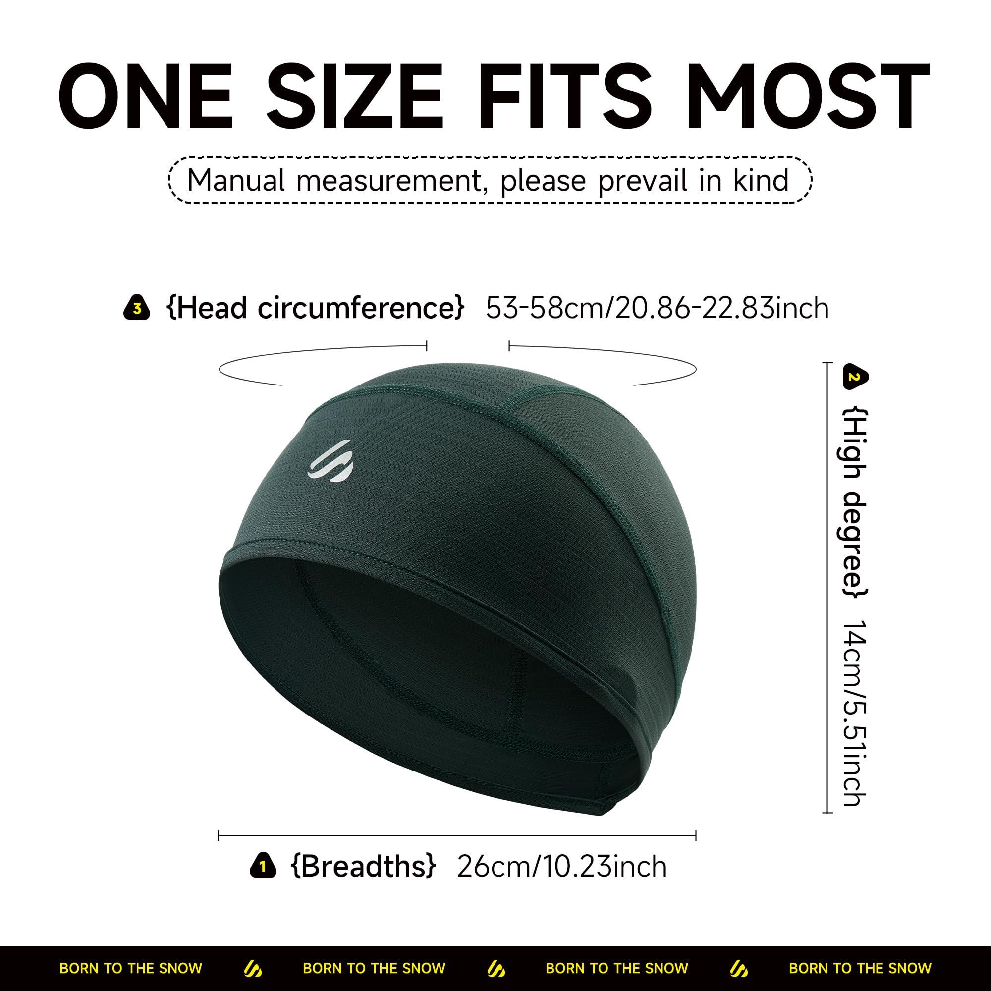 3 Pieces Skull Cap for Men Women Cooling Hat Welding Cycling Bike Head Wrap Hard Hat Durags-Fits Under Helmets - Image 6