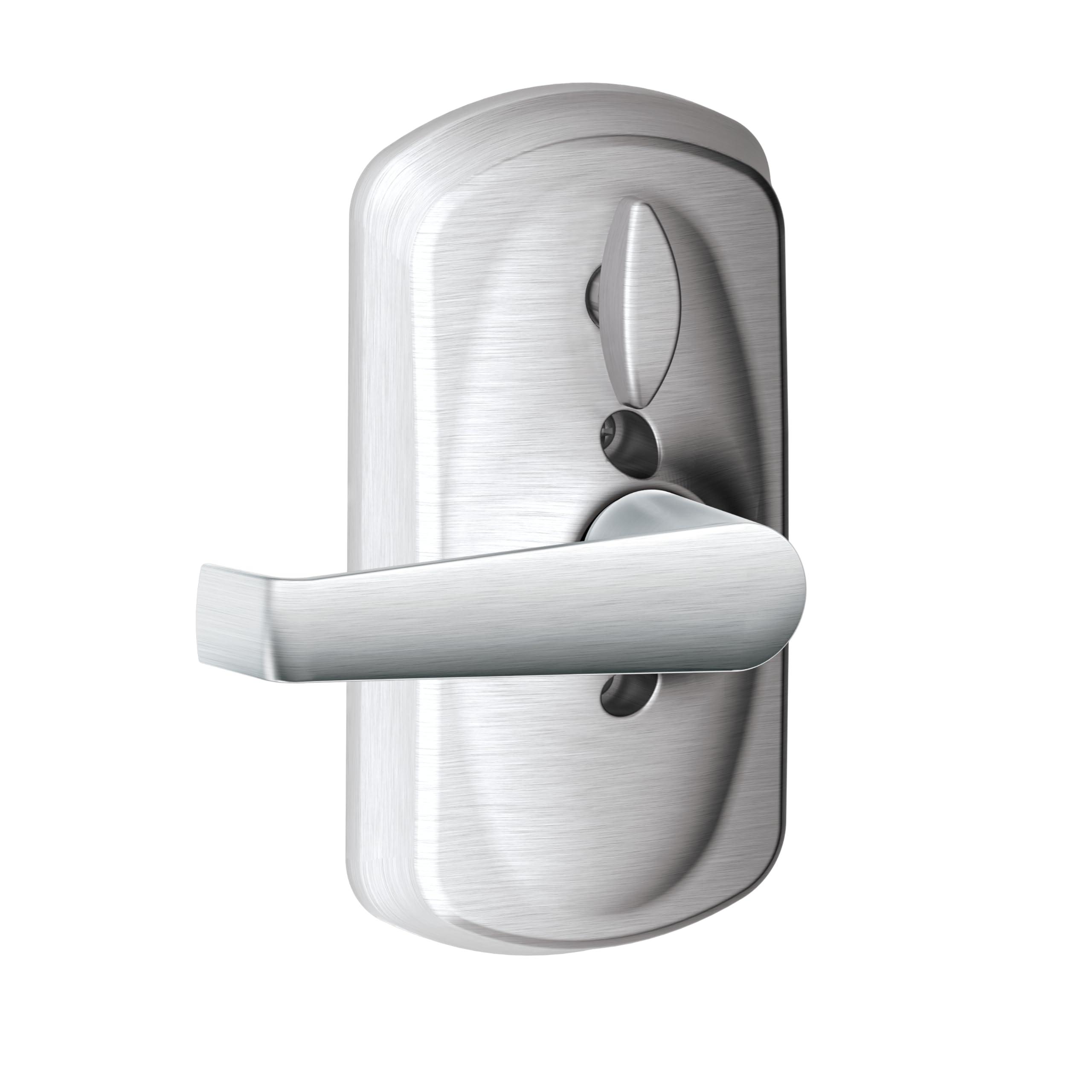 SCHLAGE Brushed Chrome FE595CS V PLY 626 ELA Plymouth Light Commercial Electronic Keypad Lock with Elan Lever(Satin Chrome) - Image 5