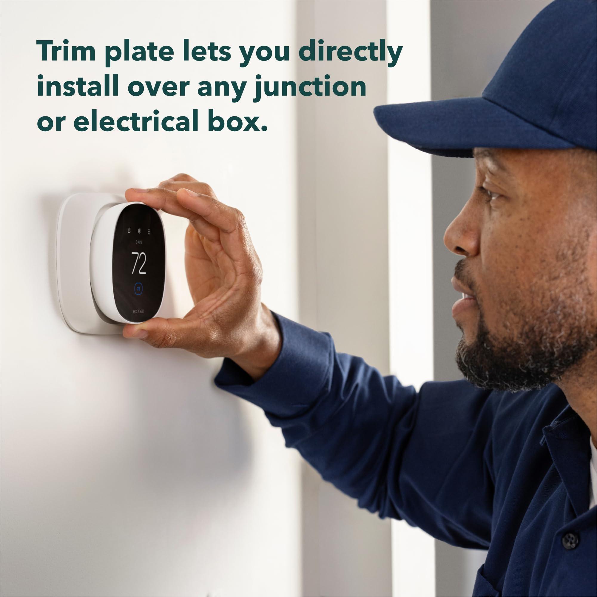 ecobee Trim Plate - Made for ecobee Smart Thermostat Essential - Programmable WiFi Thermostat Accessory - Image 7