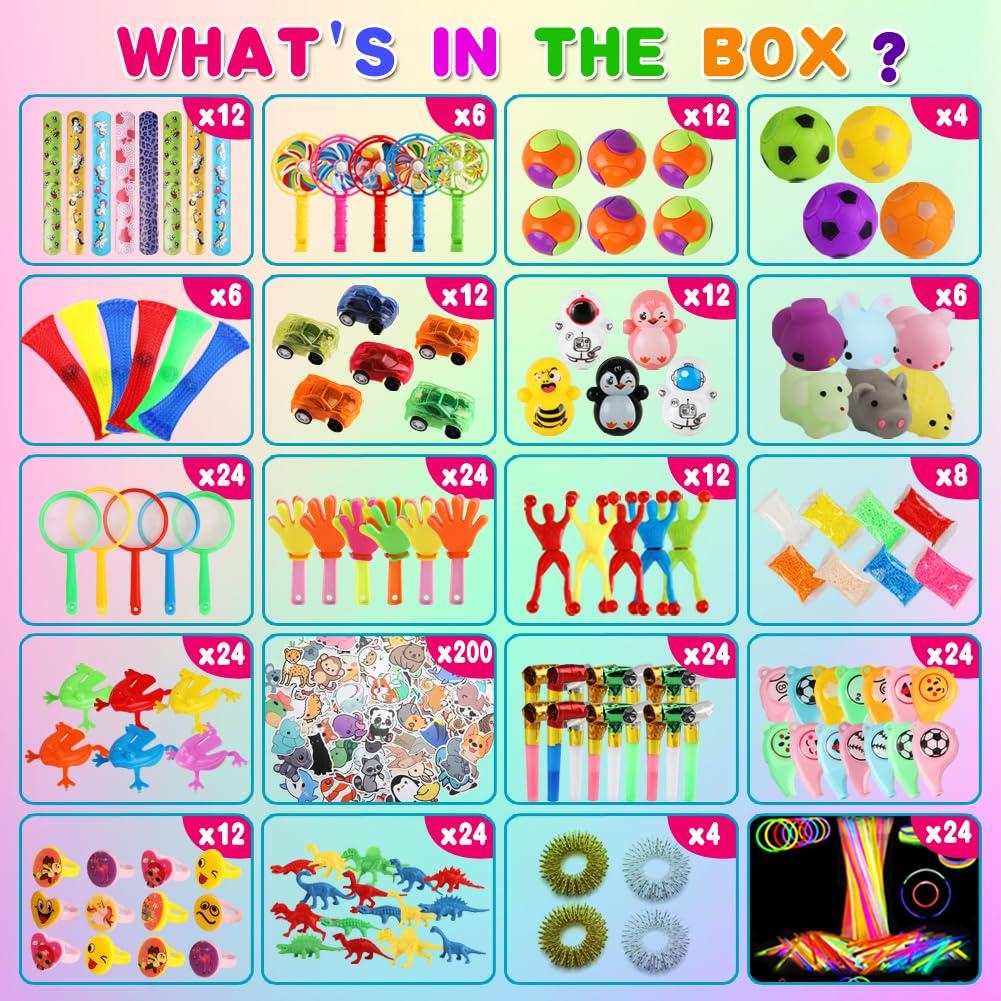 600 Pack Party Favors for Kids 8-12, Fidget Toys Set Sensory Toys Anxiety for Kids and Adults Autism Birthday Gift Classroom Prizes Treasure Box Goodie Bag Stuffers Halloween Christmas Stocking - Image 6