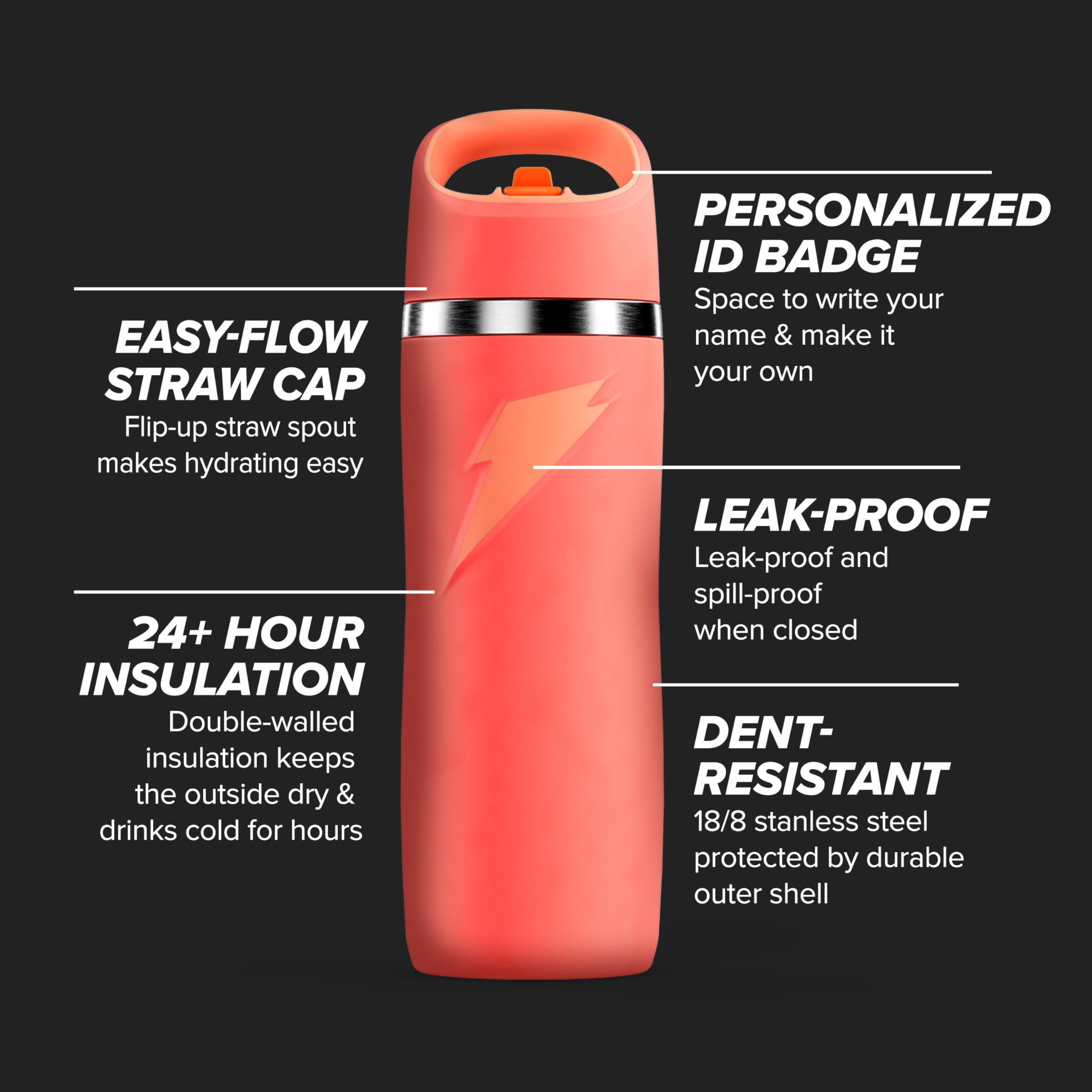 Gatorade 'Overtime' 22oz Stainless Steel Water Bottle - Image 2
