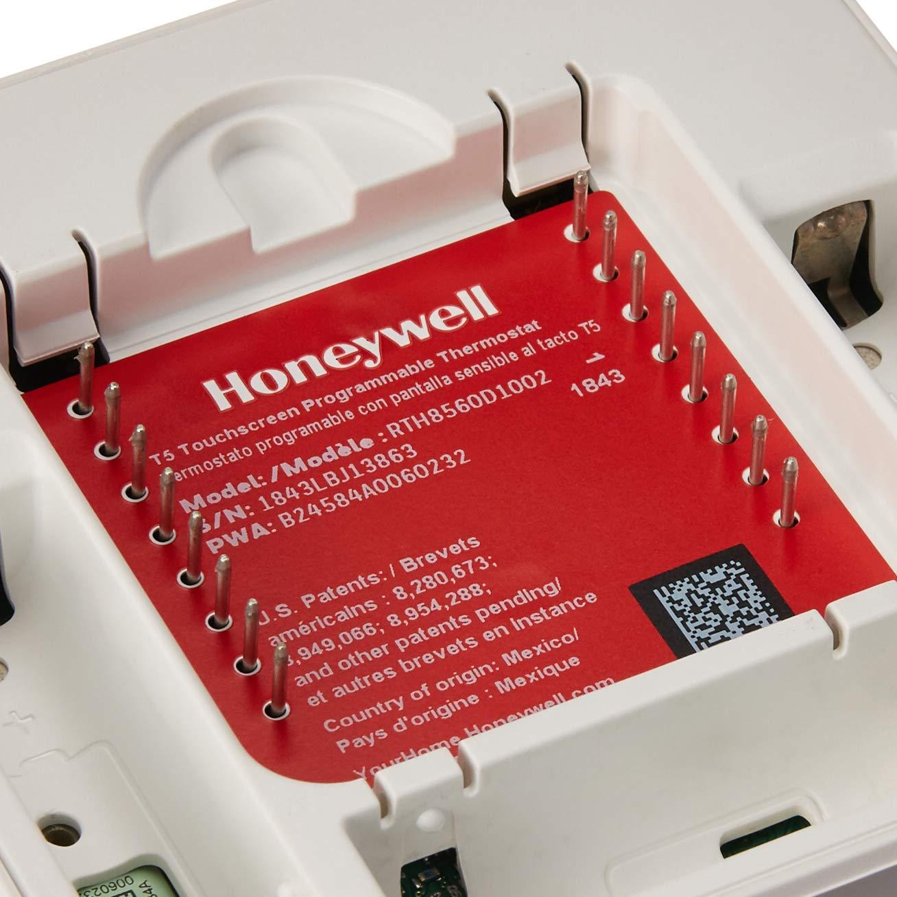 Honeywell Home RTH8560D 7 Day Programmable Touchscreen Thermostat - Image 5
