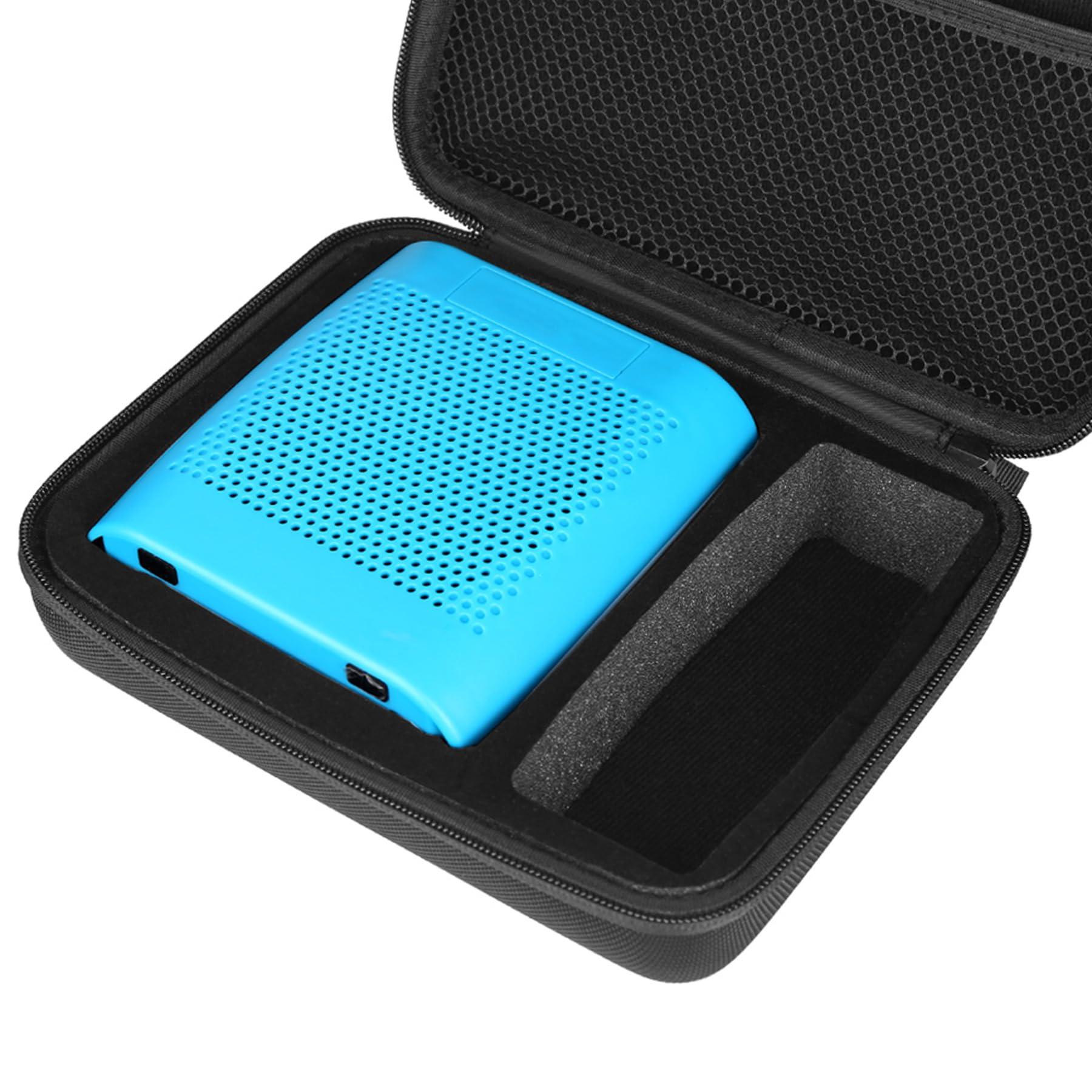BOVKE Speaker Case Compatible with Bose Soundlink Color II Wireless Speaker Hard EVA Shockproof Carrying Case Storage Travel Case Bag Protective Pouch Box, Black - Image 2