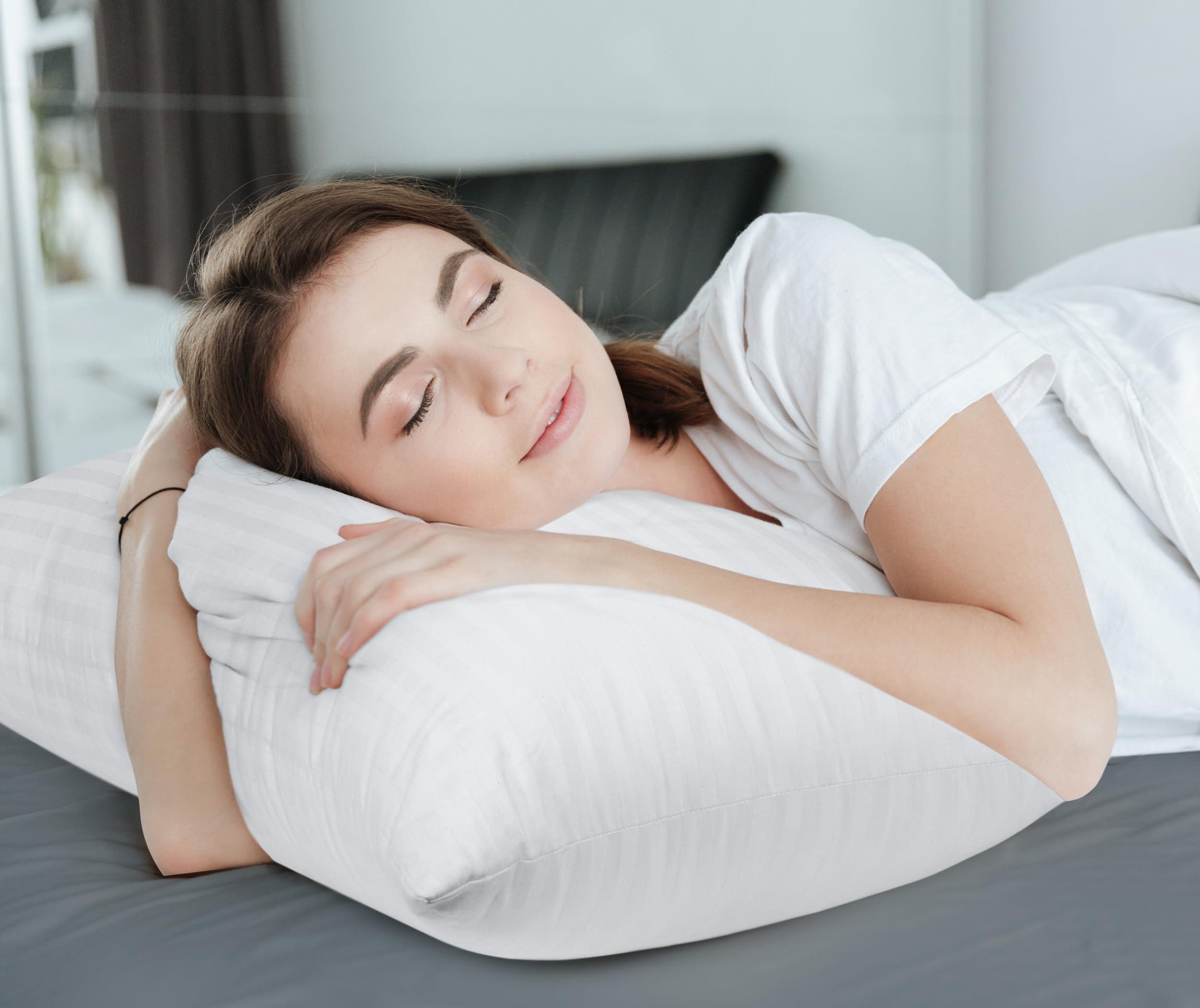 Utopia Bedding Pillows Queen Size Set of 2 (White),Hotel Pillows, Cooling Pillow for Side, Back or Stomach Sleepers - Image 6