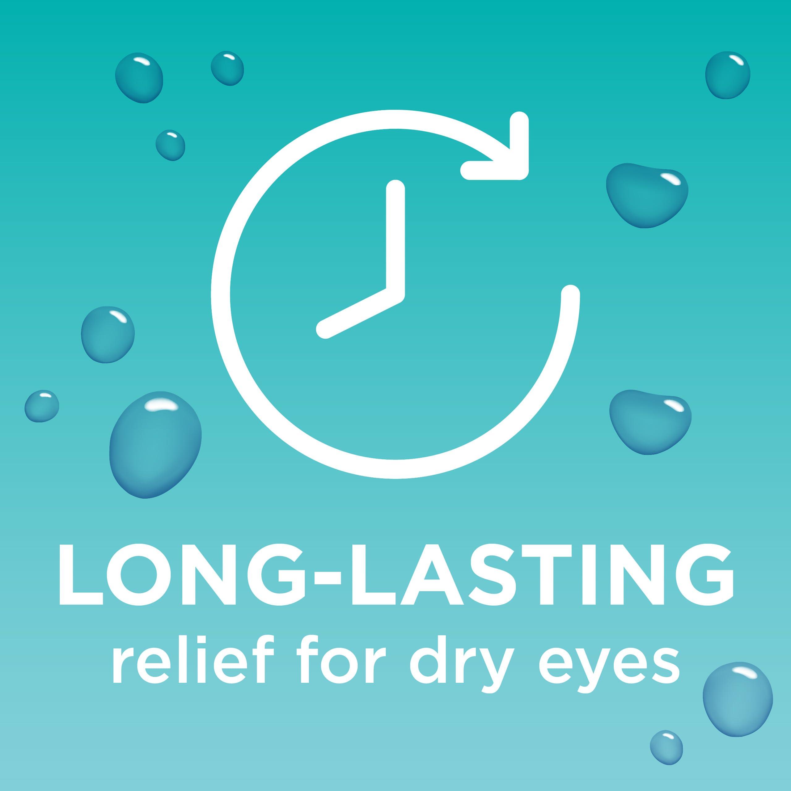 Blink Tears Lubricating Eye Drops Preservative Free, Moisturizing & Soothing for Mild to Moderate Dry Eye, with Hyaluronate, Reduces Discomfort, Long-Lasting Hydration, 0.01 Single-Use Vials, 25 Count - Image 6